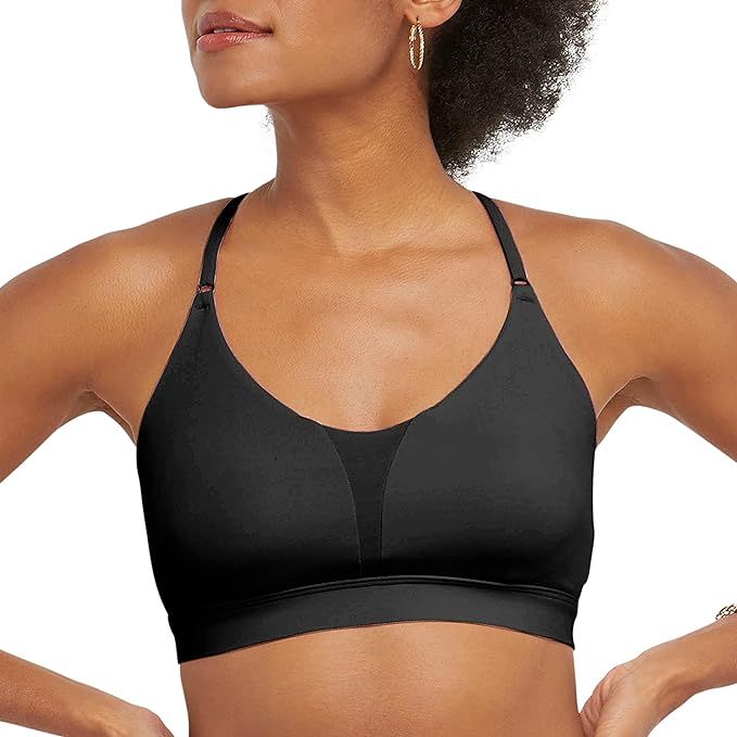 Champion Women's, Soft Touch, Moisture-Wicking, Light Support (Longline Sports Bra Available) | Amazon (US)