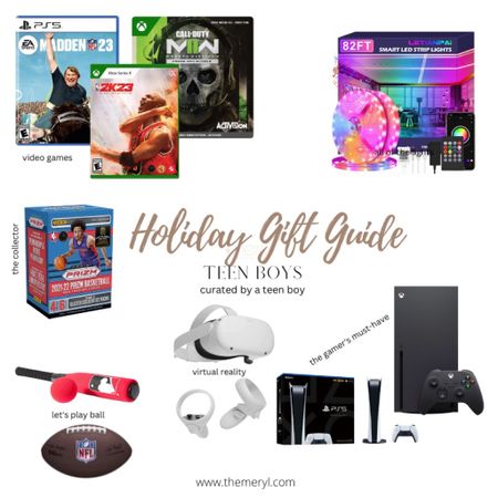 Gift ideas for teen boys
Gamer Xbox PS5 LED Lights Walmart Target Amazon Virtual Reality

#LTKGiftGuide #LTKkids #LTKHoliday