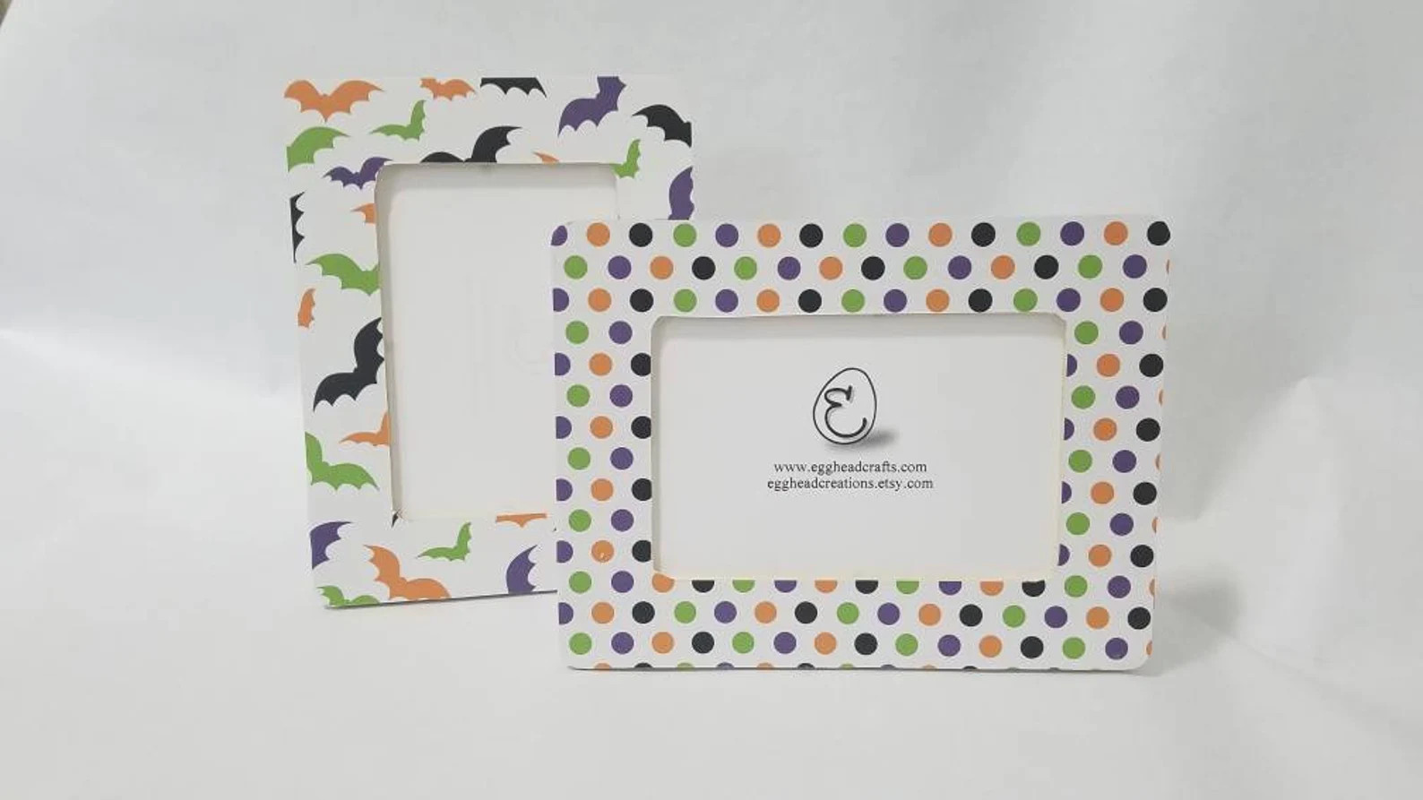 Halloween Theme 2  Decoupaged Wood 4x6 Picture Frames  12 | Etsy | Etsy (US)