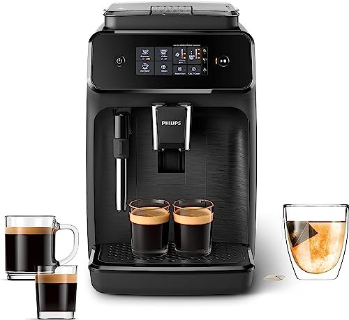 Philips 1200 Series Fully Automatic Espresso Machine, Classic Milk Frother, 2 Coffee Varieties, I... | Amazon (US)