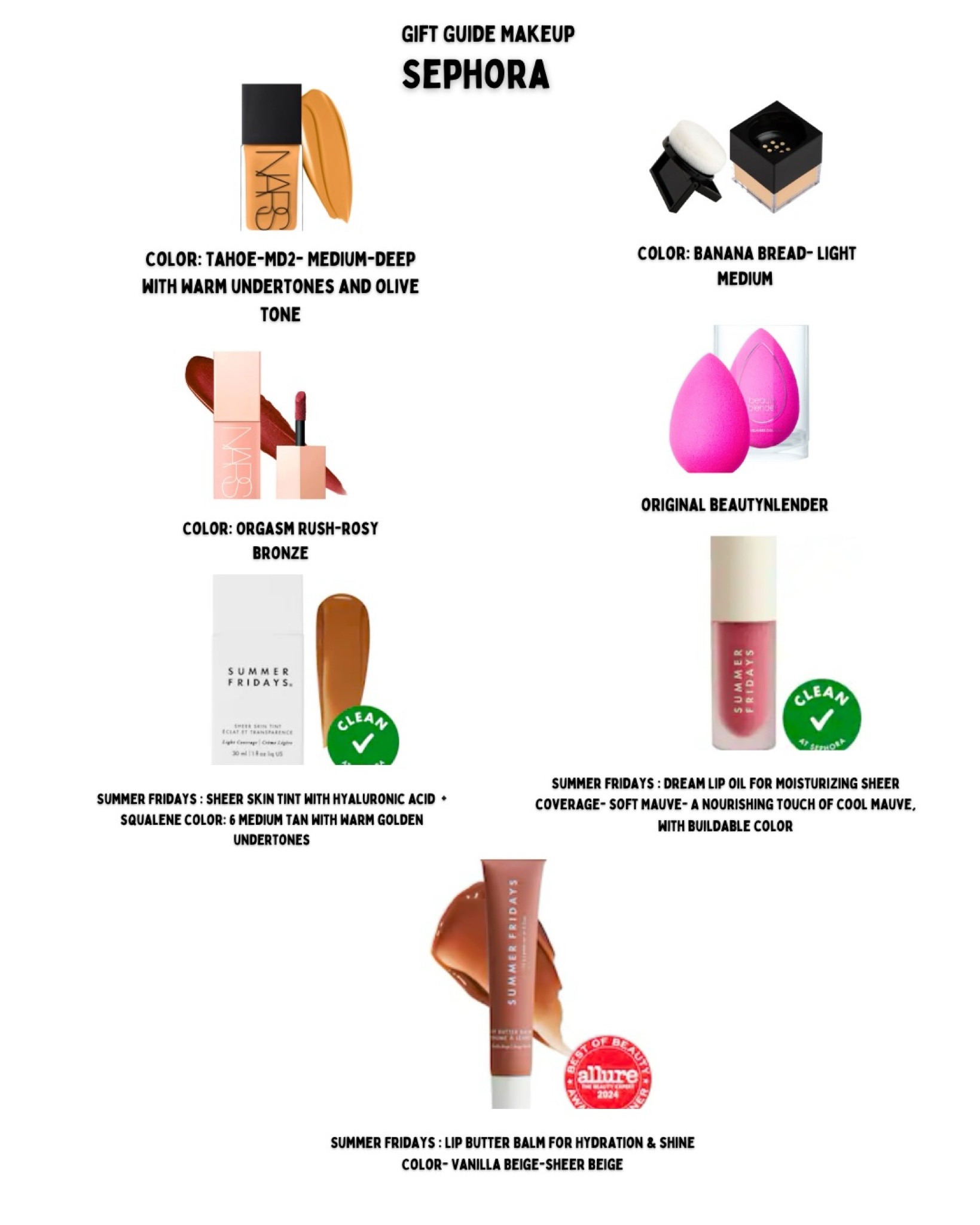 These are my favorite makeup products to use all year around. 

#LTKCyberWeek #LTKBeauty #LTKGiftGuide