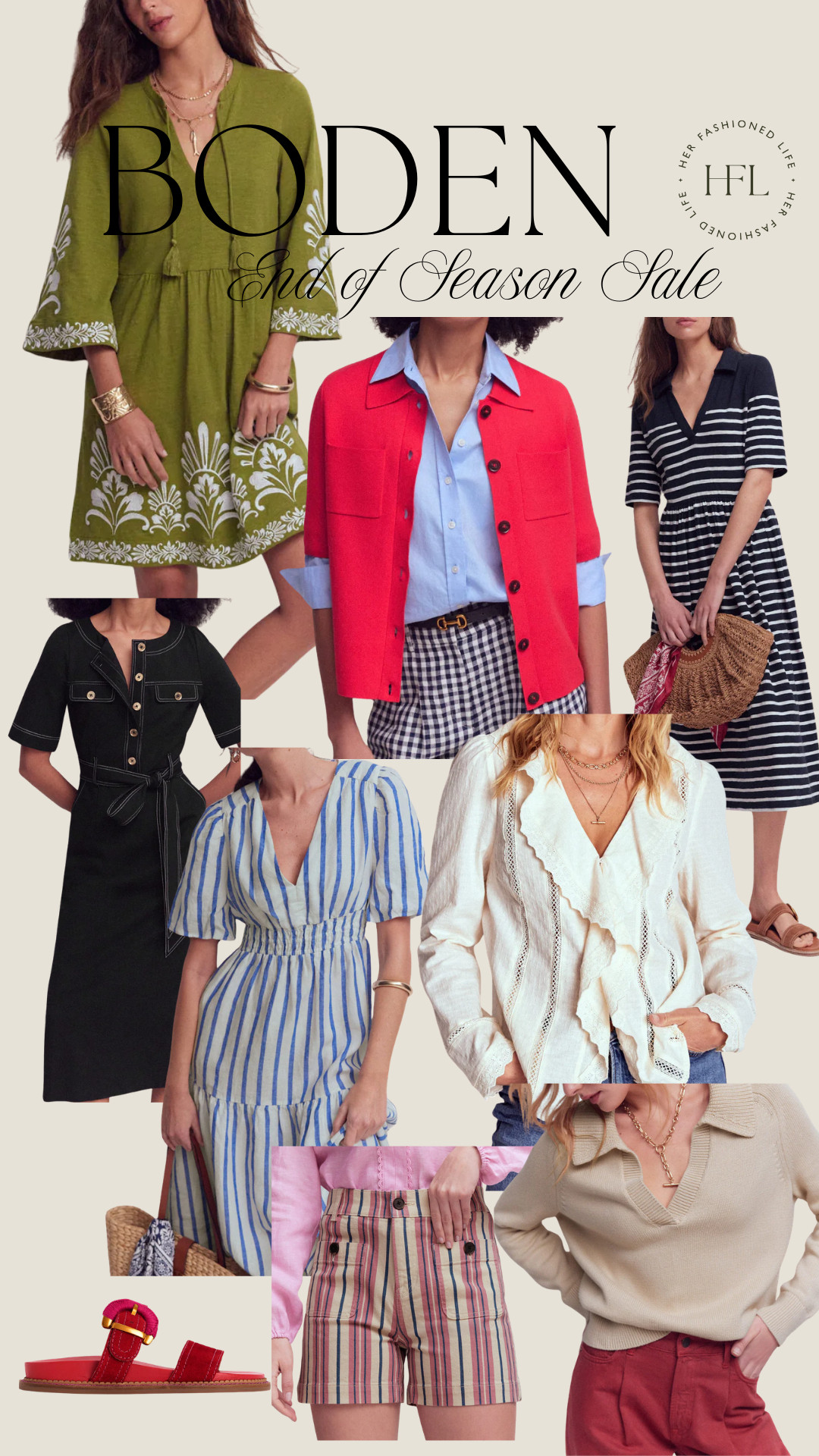 BODEN end of season SALE!! Up to 50% OFF #BODEN #summer #sale 

 #LTKSeasonal