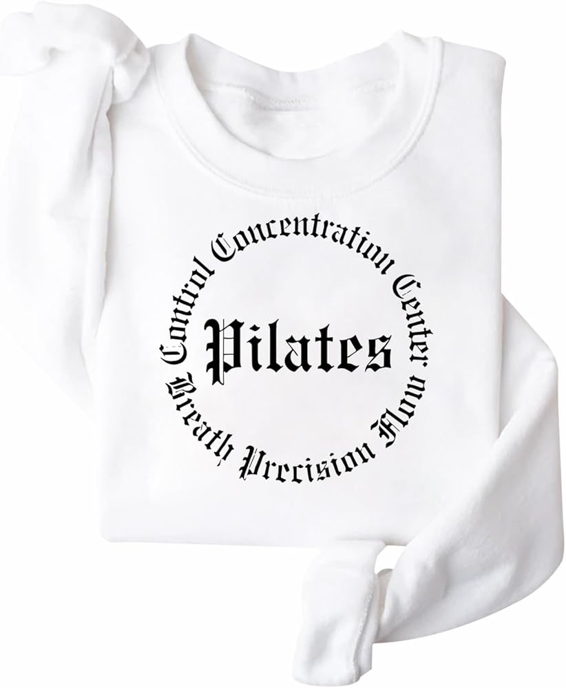Pilates Instructor Pilates Principles Sweatshirt | Amazon (US)