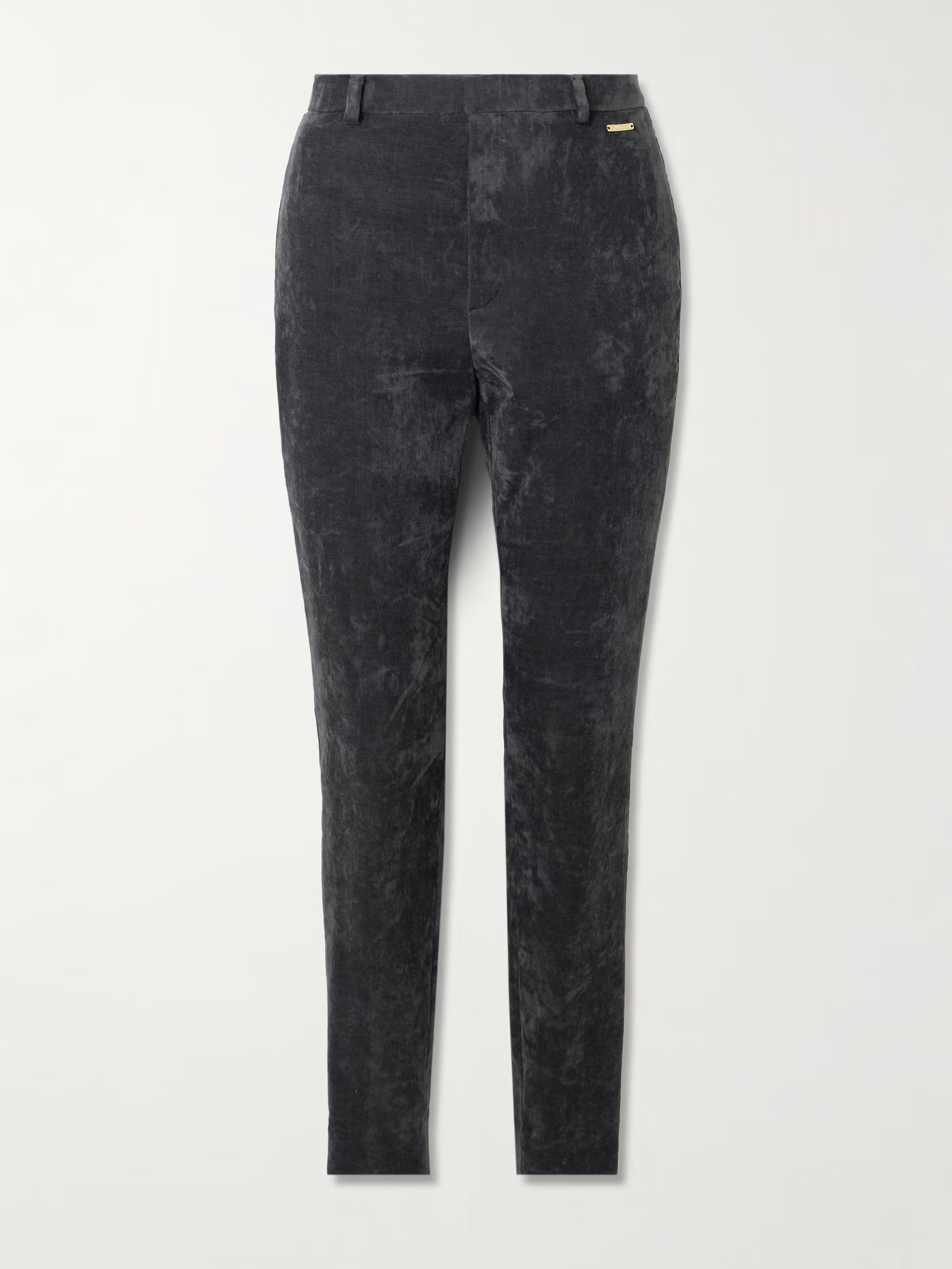Cotton-blend velvet pants | NET-A-PORTER (US)