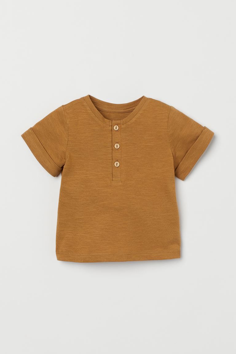 T-shirt with Buttons | H&M (US)