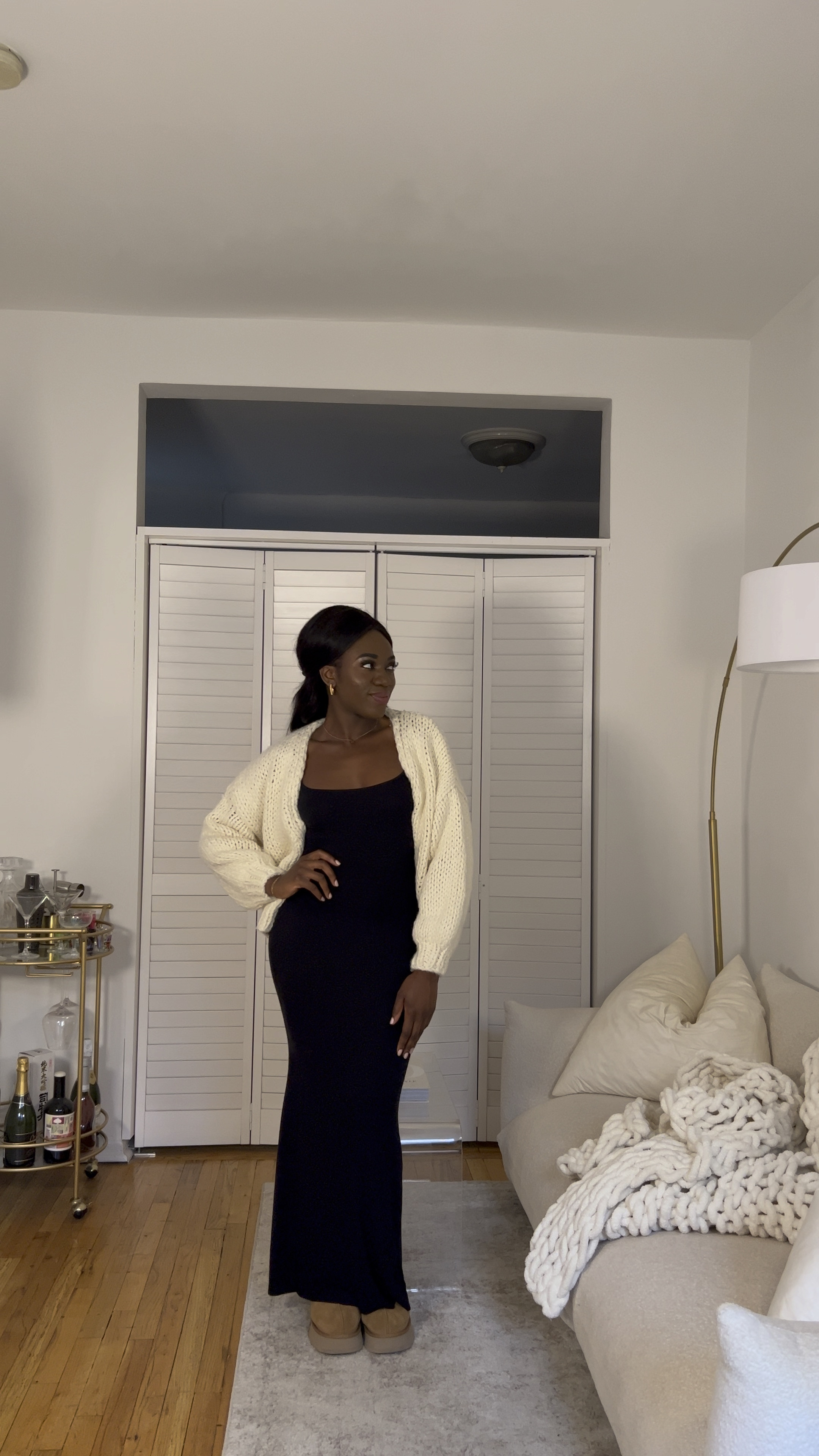 Knit sweater, black maxi dress, skins dupe, Uggs outfit, chunky sweater, Fall style, fall outfit, fall fashion, trousers, fall boots, sock boot, black boots, fall purse, bodysuit, blazer, ootd, fall outfit ideas, loafers, fall outfit inspo, outfit inspo, casual outfit ideas, chic outfit, blazer outfit, loafers outfit, casual chic, everyday outfit, fall trends, outfit inspiration, outfit in motion 

#LTKfindsunder100 #LTKsalealert #LTKSale