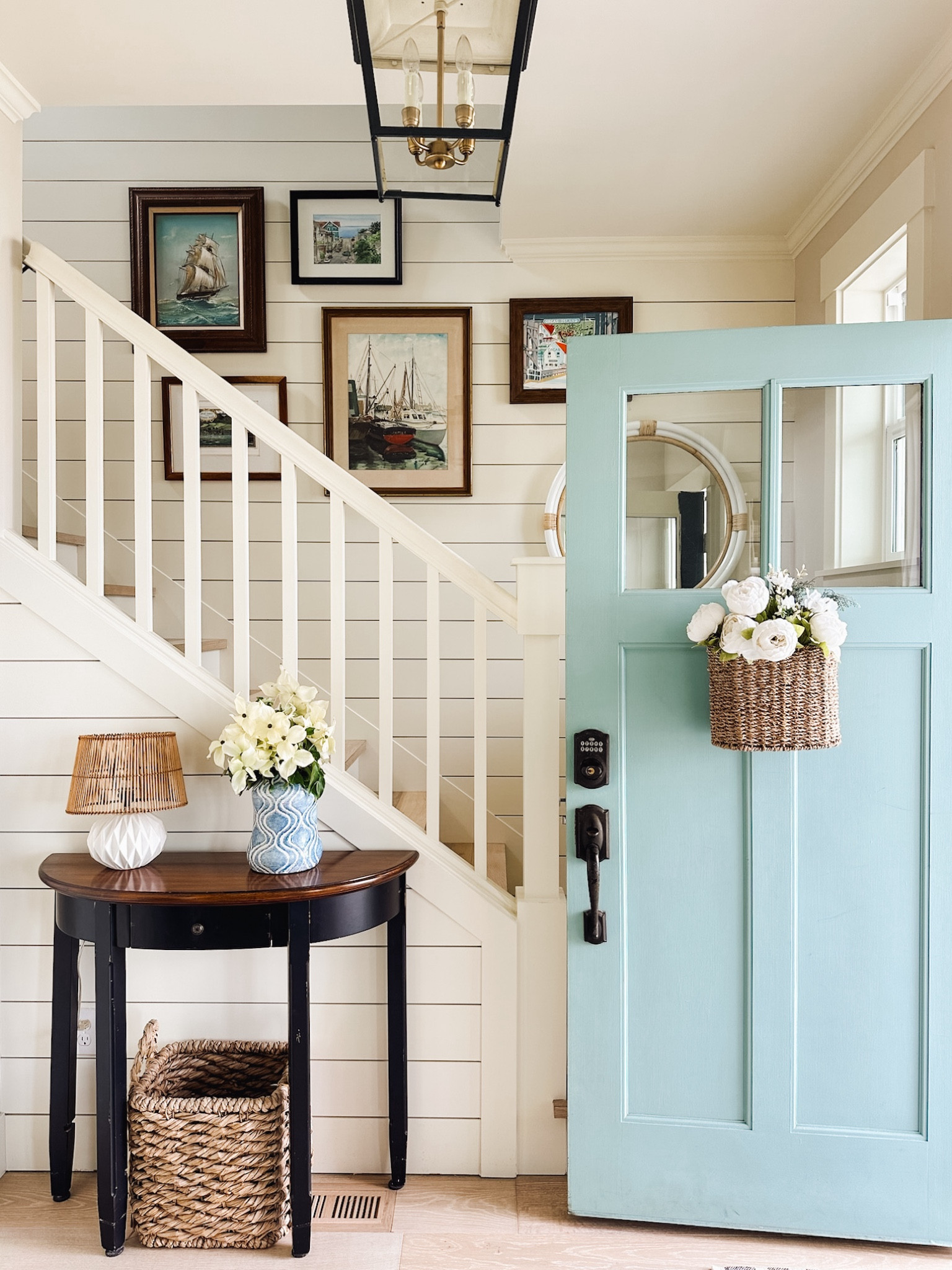 Summer entry - Door baskets, similar faux peonies, ceiling lantern (extra 30% off today reflected when you add to cart)

#LTKHome #LTKStyleTip #LTKSeasonal