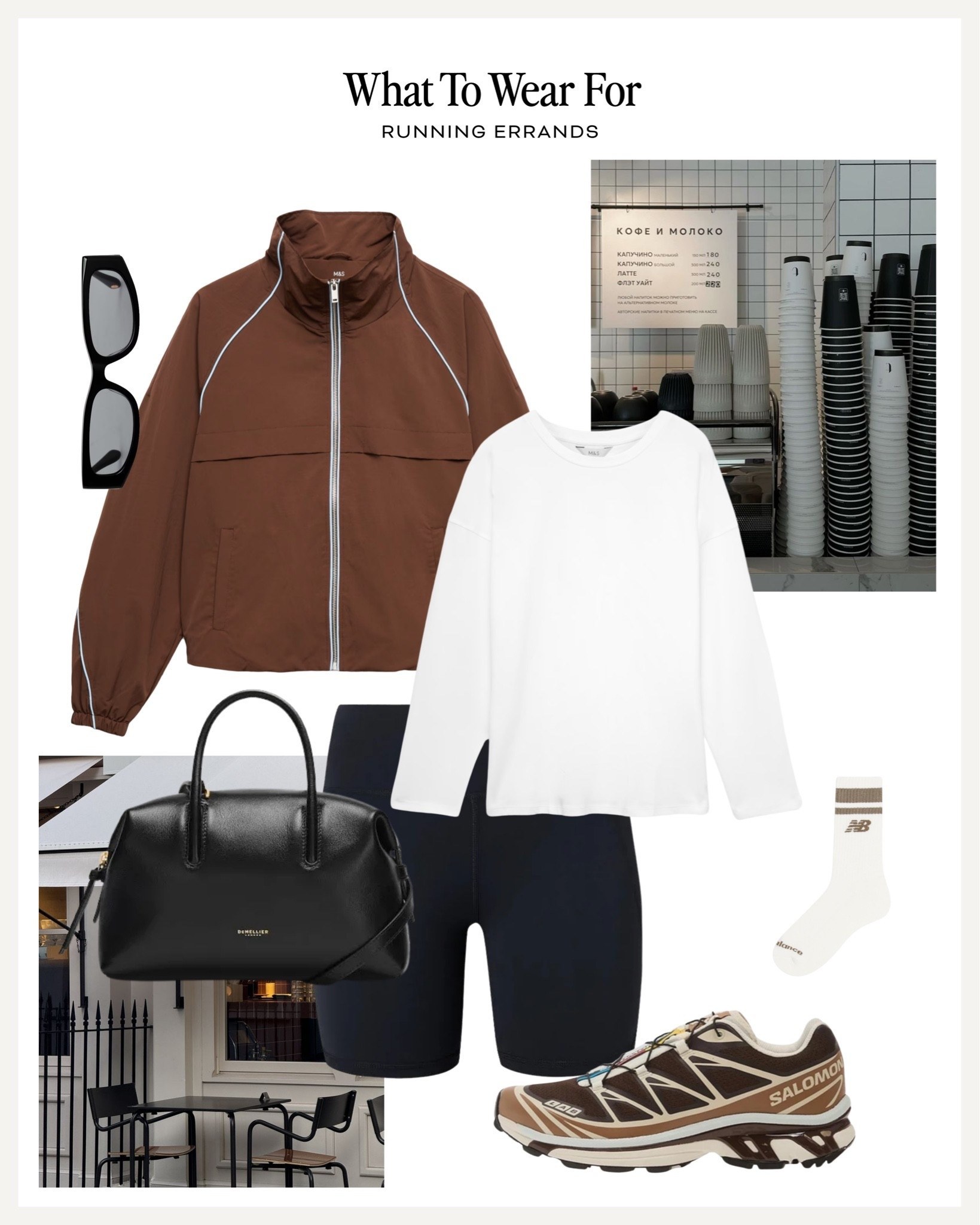 Running errands 👟 

Autumn style, transitional outfit, athleisure, sportswear, marks and Spencer windbreaker, cycling shorts, Solomon trainers

#LTKautumn #LTKuk #LTKfitness