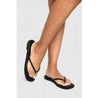 Womens Flip Flop Sandals - Black - 10 | boohoo (US & Canada)