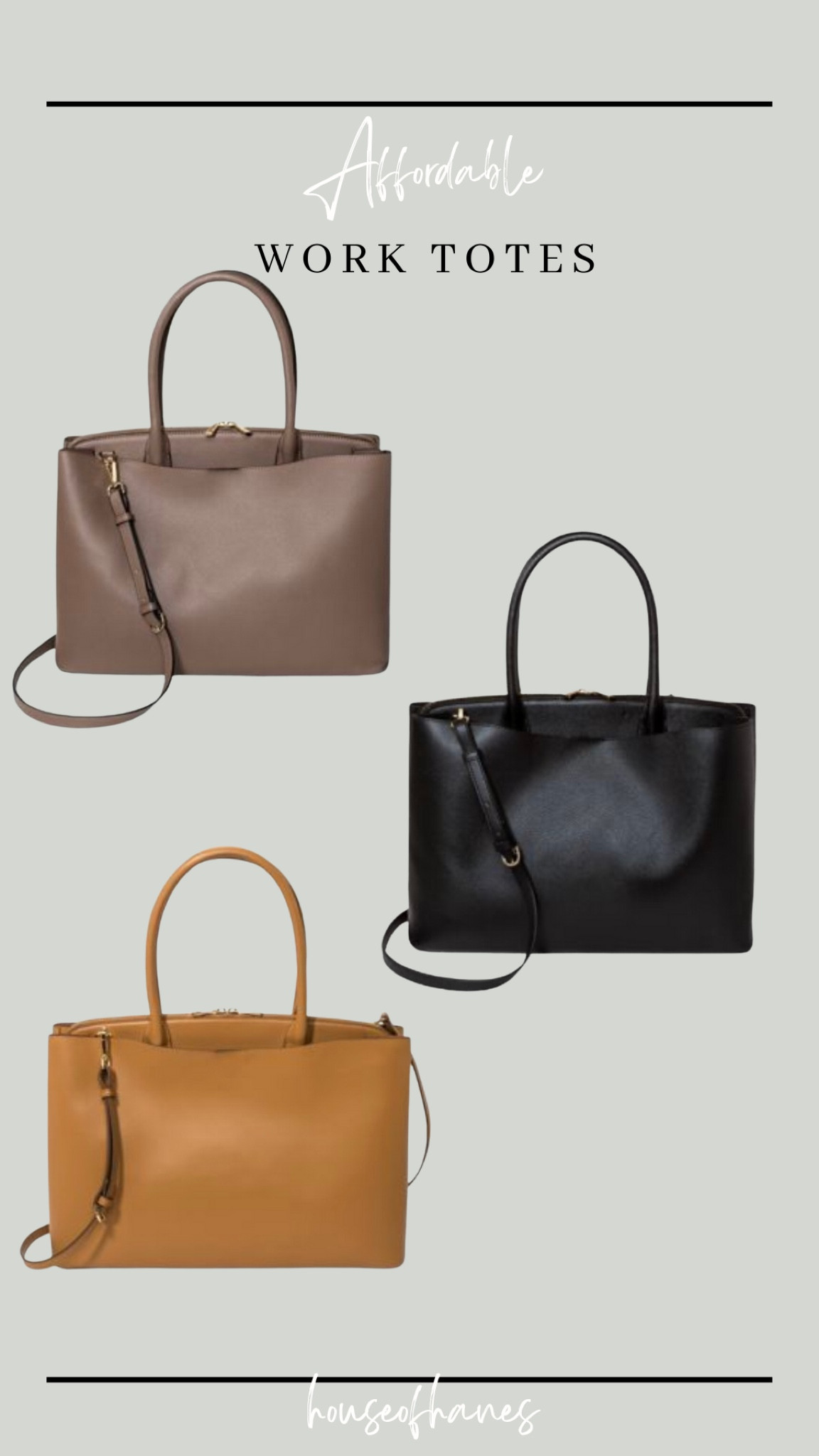 Affordable work totes🤍

#LTKsalealert #LTKhome #LTKworkwear