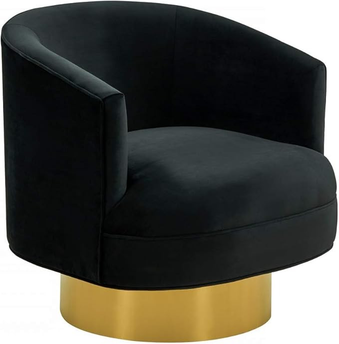 Limari Home Baltazar Collection Modern Style Living Room Fabric Upholstered Accent Chair With Bru... | Amazon (US)