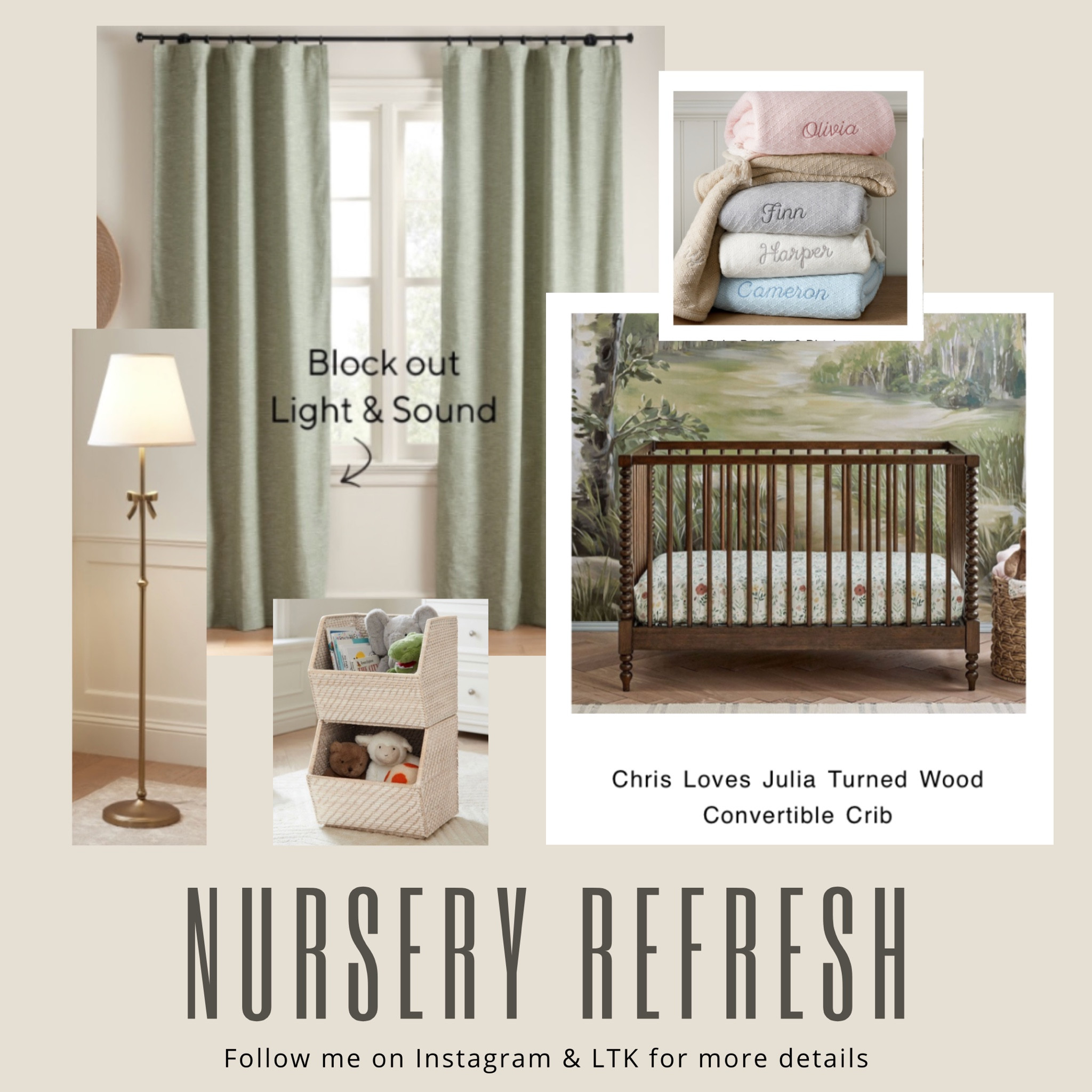 Earthy precious baby room 

#LTKbaby #LTKbump #LTKhome