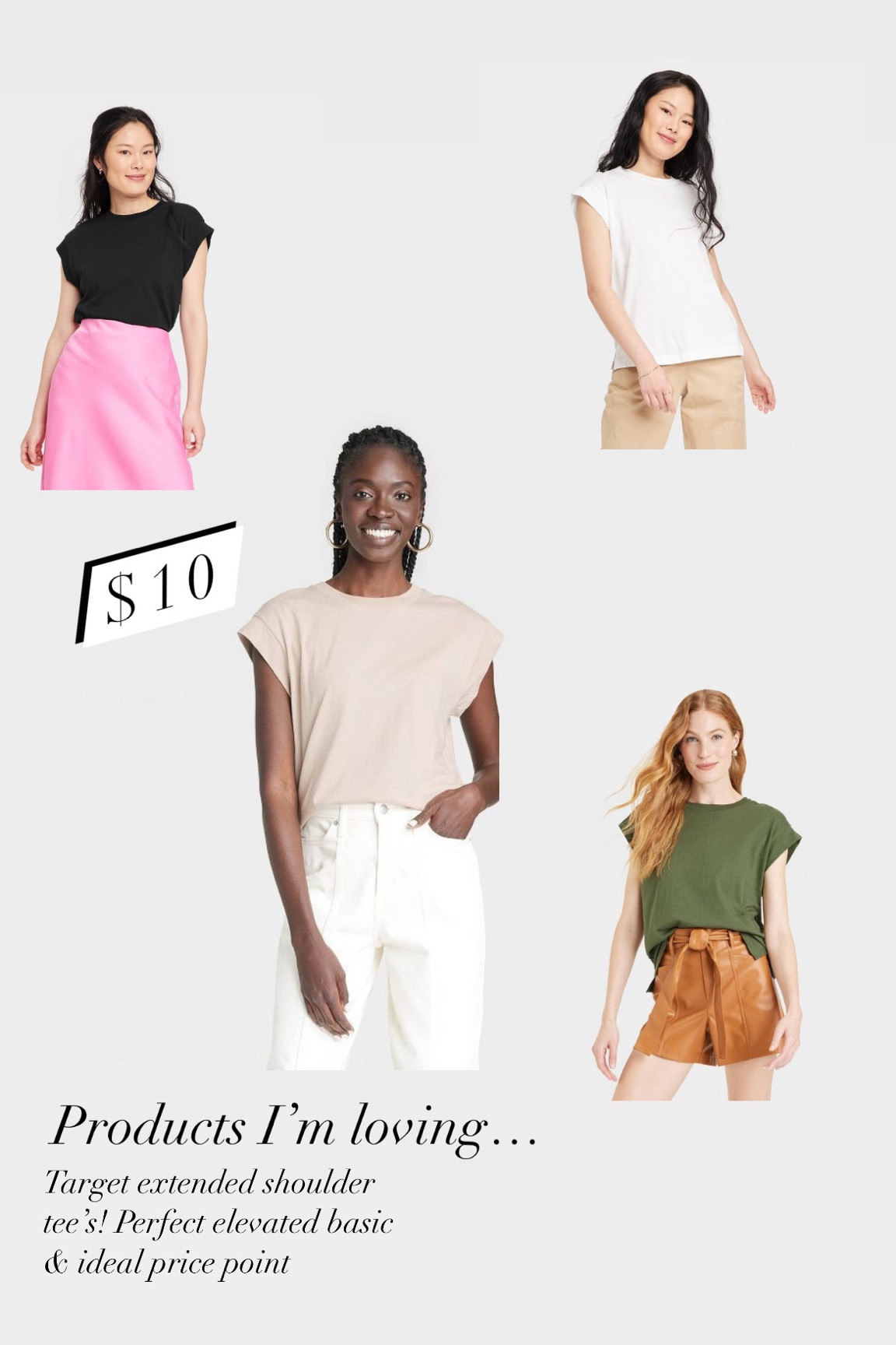 The PERFECT $10 Tee At Target!! 

#LTKFind #LTKstyletip #LTKunder50