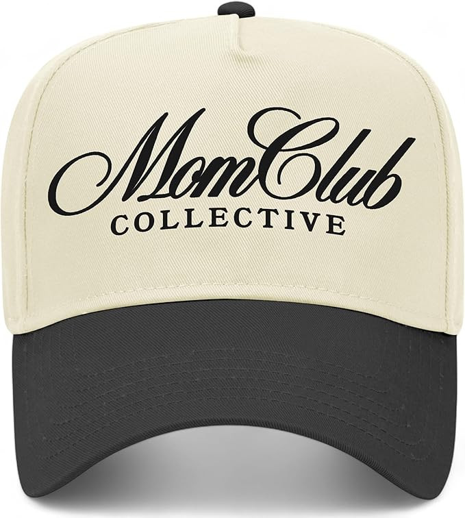 Mom Club Collective Vintage Trucker Hat | Premium Snapback Baseball Hat for Mothers, Mama, Moms, ... | Amazon (US)