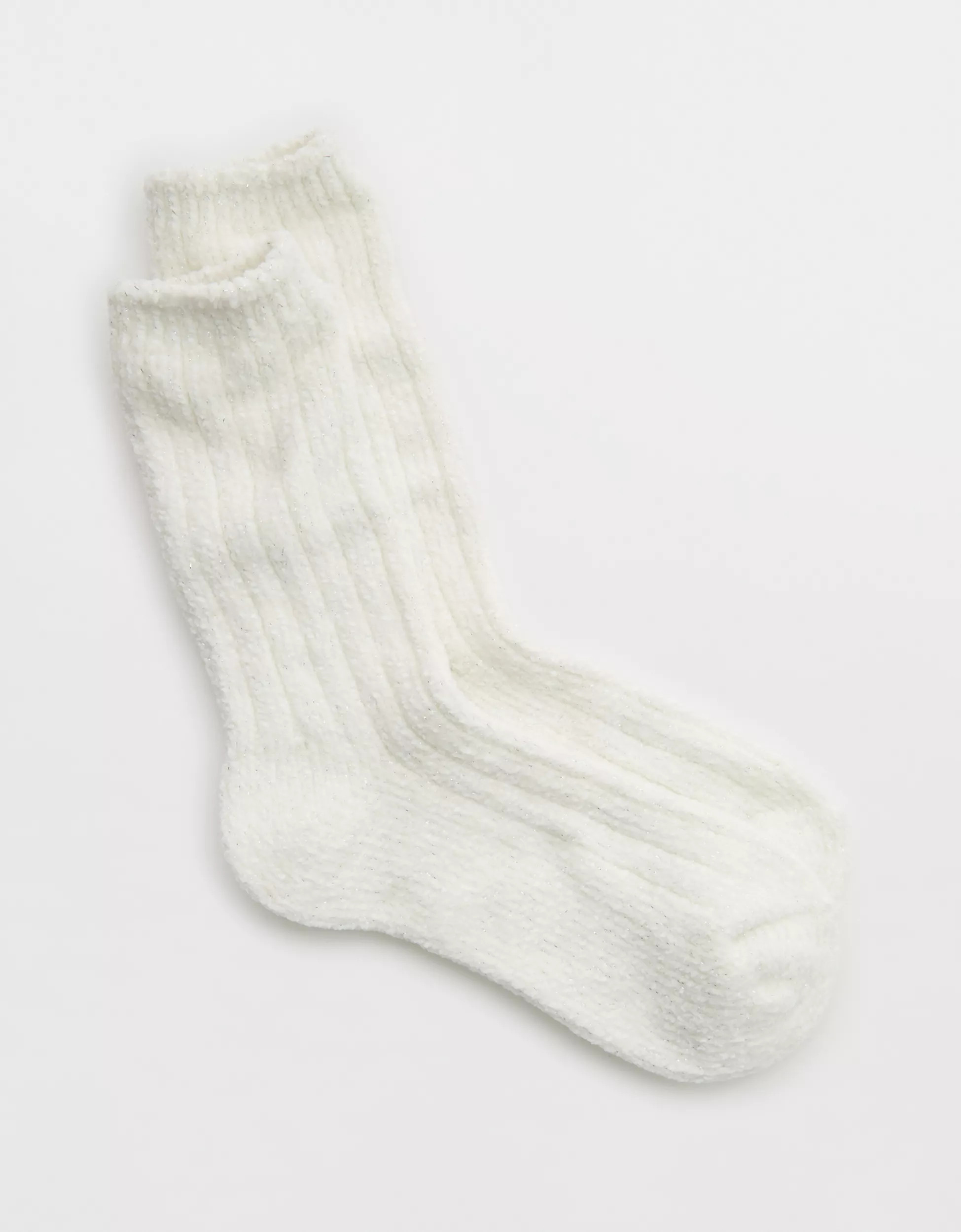 Aerie Shine Chenille Crew Socks | Aerie