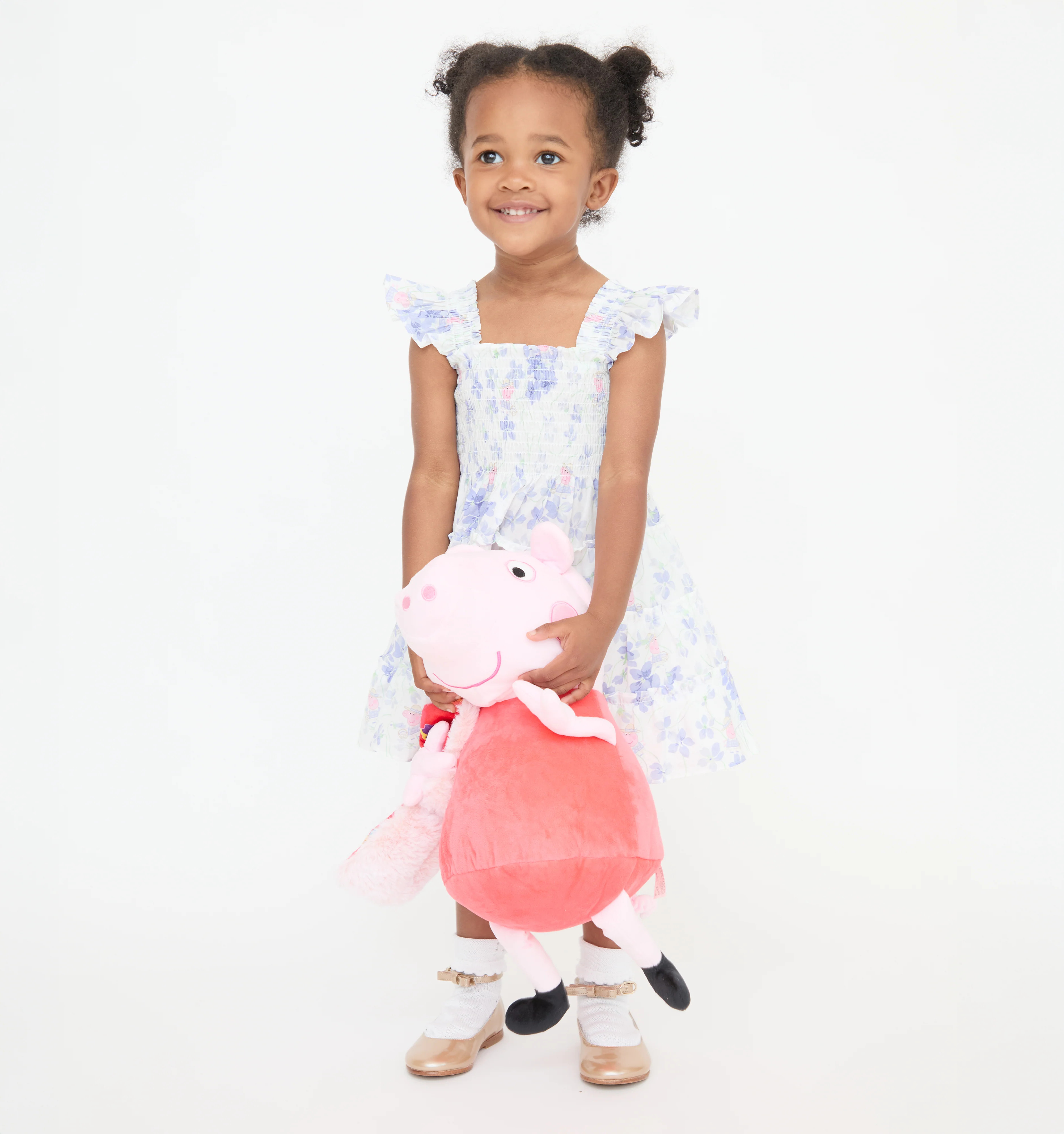 The Peppa Pig Baby Ellie Nap Dress -  Lilac Floral | Hill House Home US
