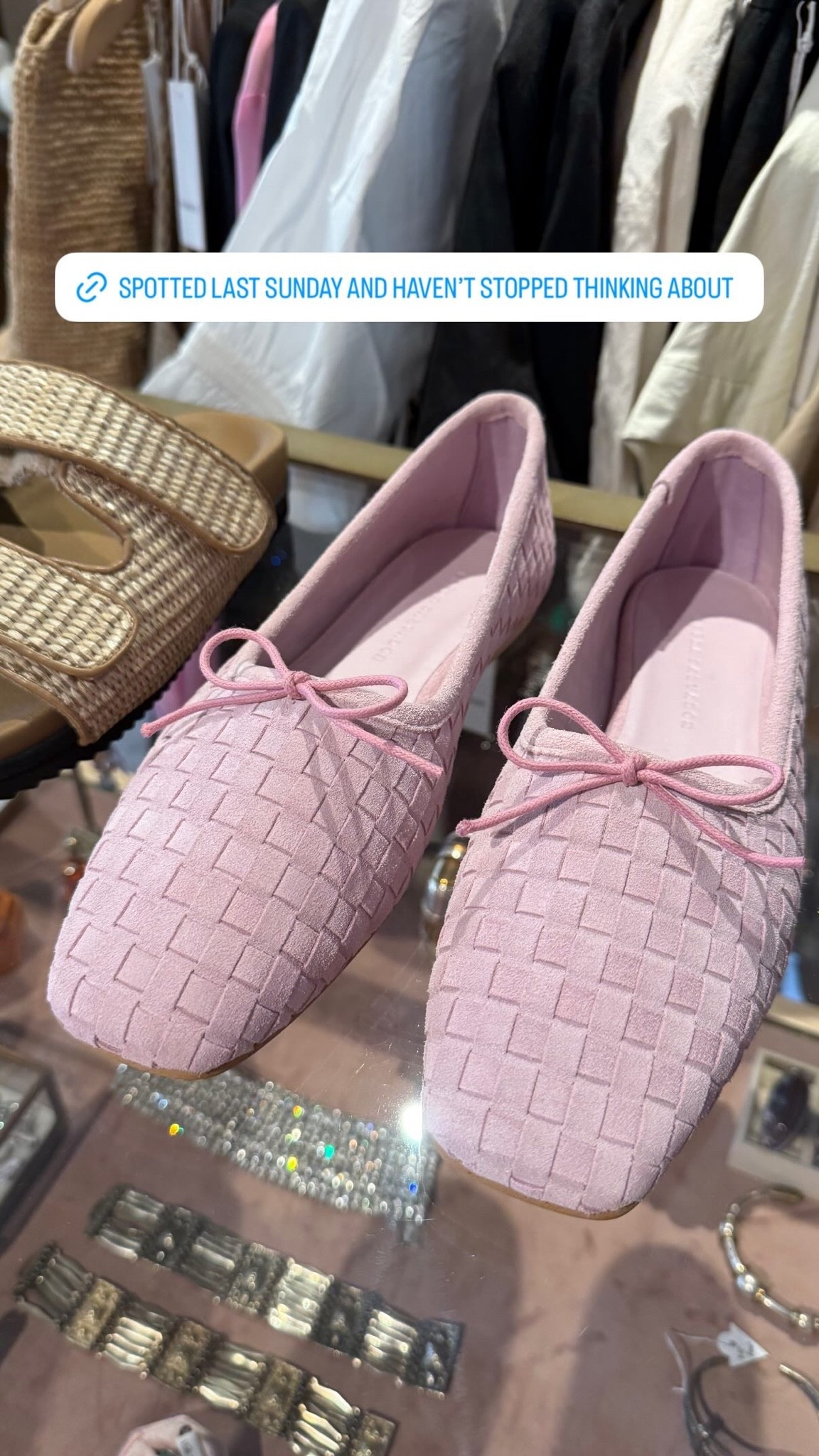 Spotted these flats last Sunday and can’t stop thinking about them
