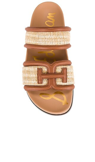 Rowan Slide in Natural & Rich Cognac | Revolve Clothing (Global)