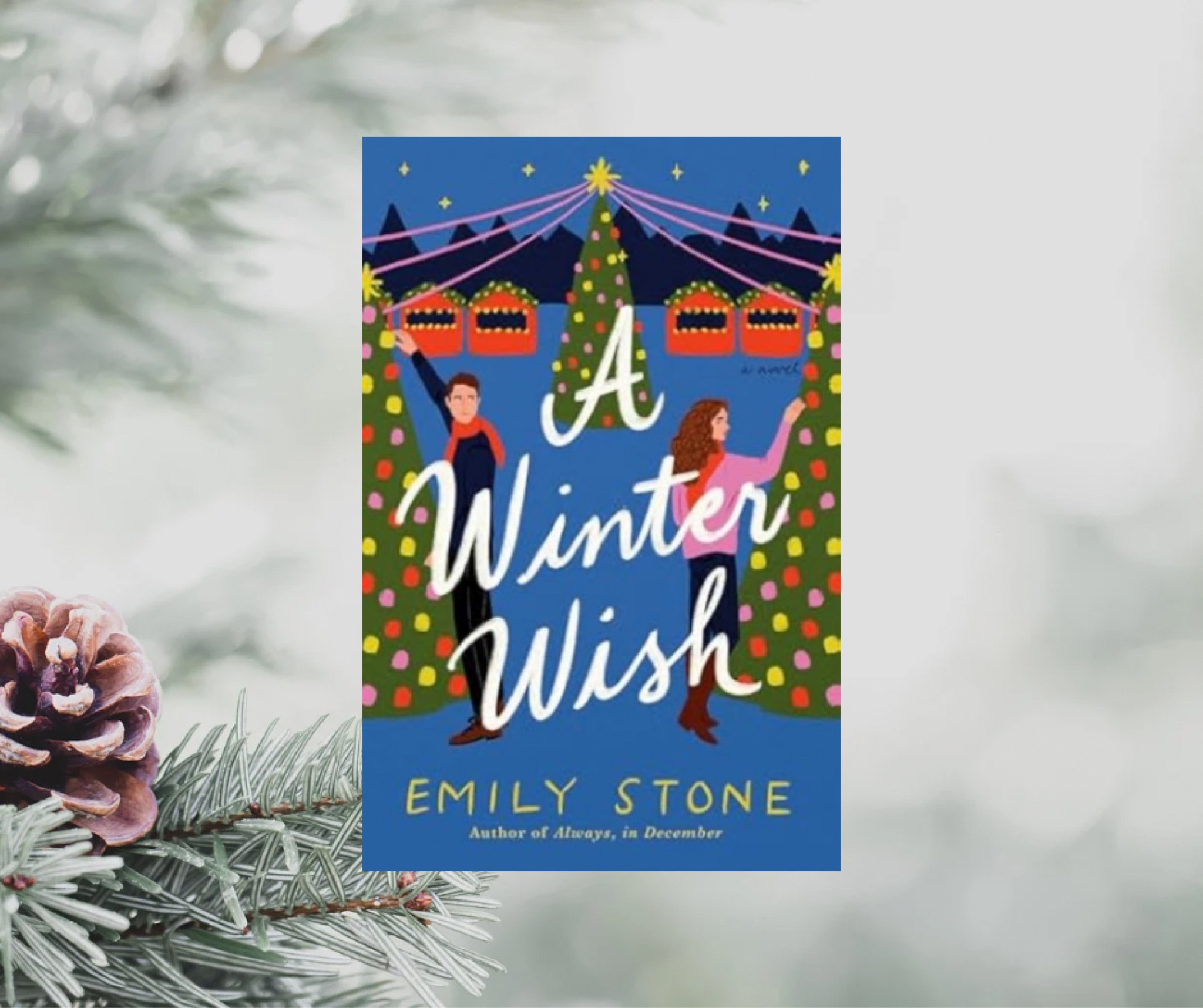 A Winter Wish by Emily Stone ⭐️⭐️⭐️💫

I did enjoy reading this and love the holiday vibe, but the enemies to lovers trope didn’t work for me this time around. 

#LTKHome #LTKFindsUnder50 #LTKGiftGuide