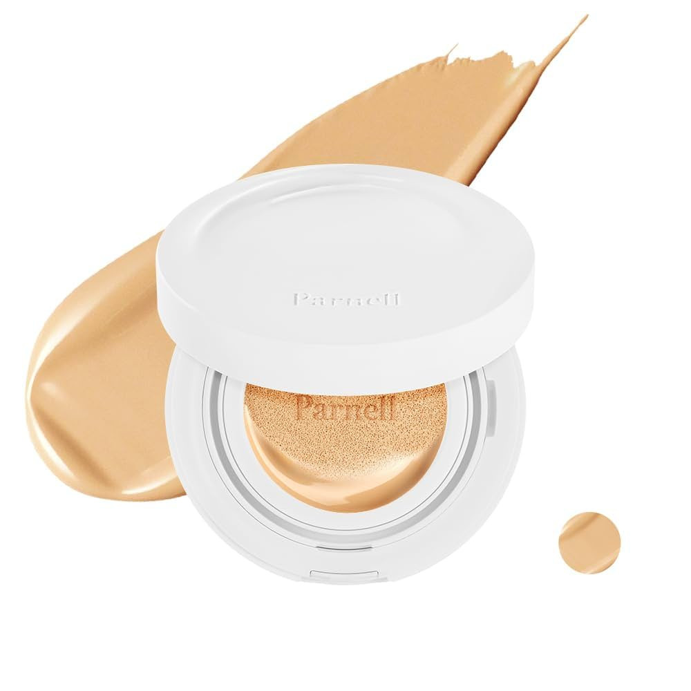 Parnell Cicamanu Serum Cushion - Moisturizing Foundation for Soothing, Coverage, Glass Skin and L... | Amazon (US)