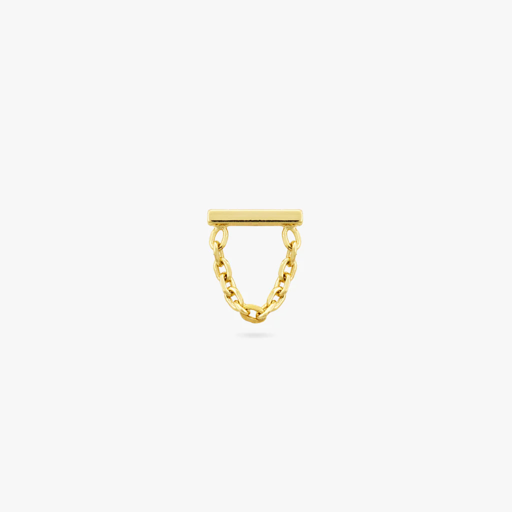 Bar Chain Stud | Studs