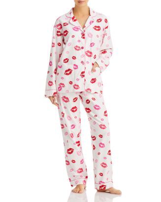 Printed Long Flannel Pajama Set - 100% Exclusive | Bloomingdale's (US)