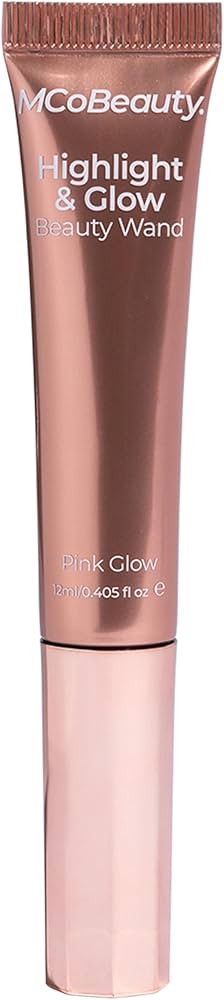 MCoBeauty Highlight & Glow Beauty Wand, Pink Glow, Luminous Highlight for Radiance Skin, Vegan, C... | Amazon (US)