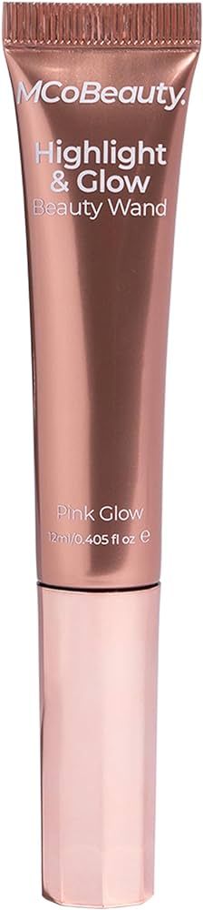 MCoBeauty Highlight & Glow Beauty Wand, Pink Glow, Luminous Highlight for Radiance Skin, Vegan, C... | Amazon (US)