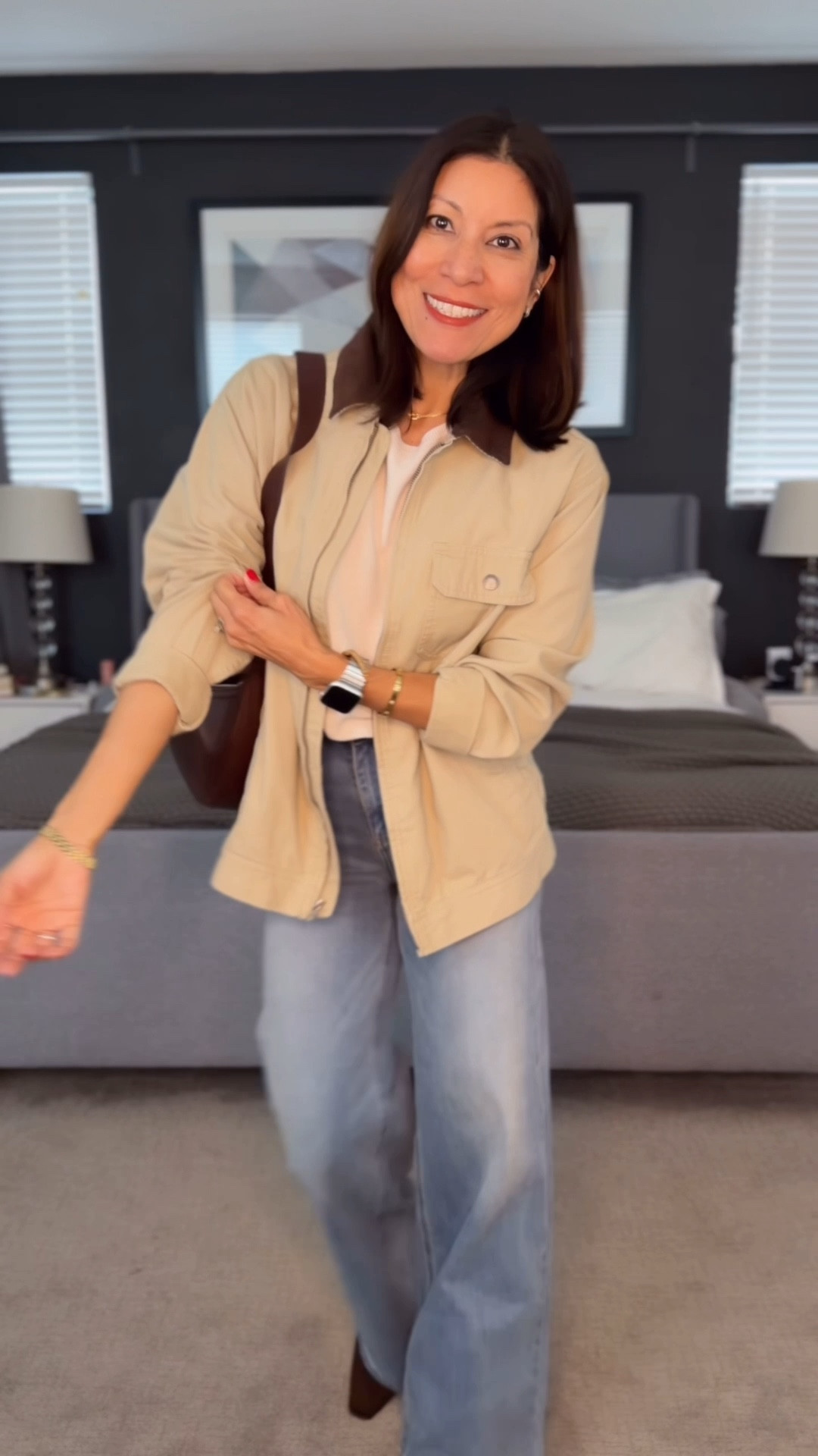 Keep it classic and it’s easier to get dressed. 

Jeans size 2 I’m 5’3 1/2 Target style 
Boots Old navy older will link similar 
Sweater top xs 
Jacket older will link similar
My bag is the larger version 

#LTKootd #LTKSeasonal #LTKgrwm