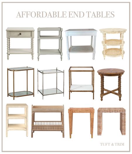 Shop my round-up of favorite affordable side tables!

#LTKhome #LTKsalealert #LTKstyletip