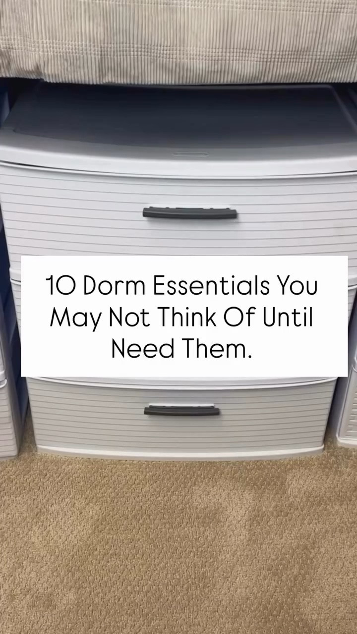 Don’t get caught in a pickle! ⤵️ #ad #TargetPartner 

We naturally focus on the big things when prepping for college, and that makes sense! Those are the pieces that bring comfort and function to a small, stark space. But there’s also a category of overlooked items - those little helpers that don’t seem urgent... until they’re suddenly pretty urgent. 😅 

Our goal is to help students start college feeling comfortable and set up for success with affordable, non-toxic, high-quality essentials that make dorm life easier. These are 10 small but mighty items that deserve a spot on your list before move-in. 

Sure, most of these can be shipped later. But many are “I need it right now” kind of fixes, and not every student has a car or easy access to a store.

🎯 Didn’t pack these things and you’ve already made that move to college? You can still get them to your dorm same-day with Target Circle 360.  Right now, College Students get 50% off Target Circle 360 membership and get benefits like free same-day delivery and free 2-day shipping along with other perks college students will love. 

➡️ Comment NOW and I’ll send you a link to grab these 10 essentials along with a link to sign up for Target Circle 360. 

Following along for more dorm & college - it’s all we do (even after move-in)! ❤️

Subject to terms. Visit Target.com/circle for more details. 

@Target #TargetPartner #TargetBacktoCollege #BTCwithTarget #backtocollege #dormessentials #dormchecklist #dormmovein #collegemovein