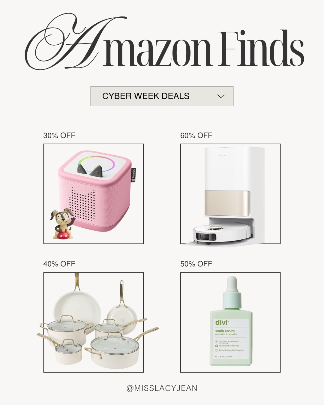 Black Friday Deals - Amazon Finds Up To 60% Off ✨

black friday deals // black friday 2025 // black friday sale // amazon finds // amazon must haves // amazon fashion // amazon fashion finds // amazon essentials // fall outfit ideas // fall outfits // fall outfits 2025 // gifts for her // gift ideas for her // gift guide for her // amazon gift guide // amazon beauty // amazon beauty finds // amazon home finds

#LTKCyberWeek #LTKKids #LTKGiftGuide