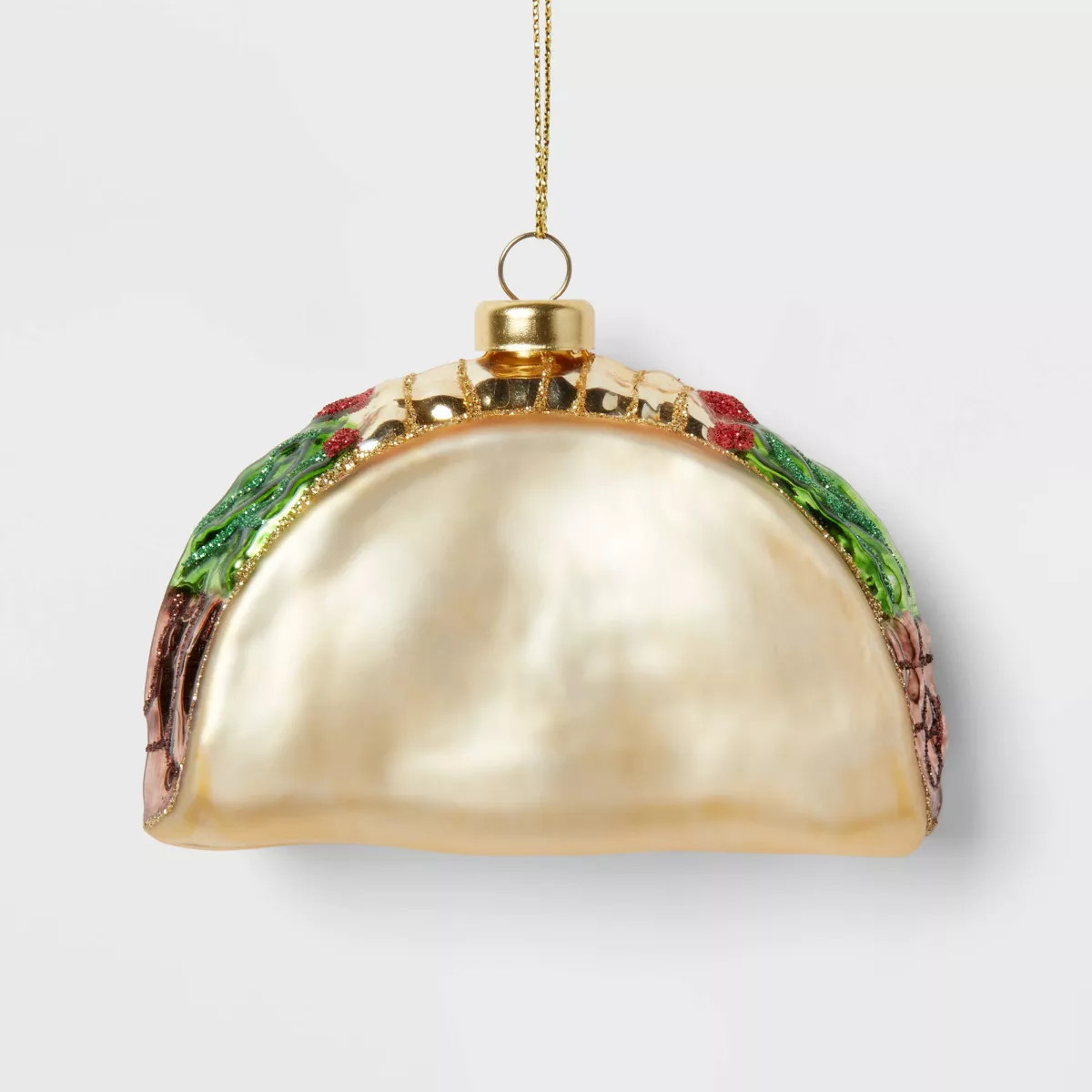 Taco Glass Christmas Tree Ornament - Wondershop™ | Target