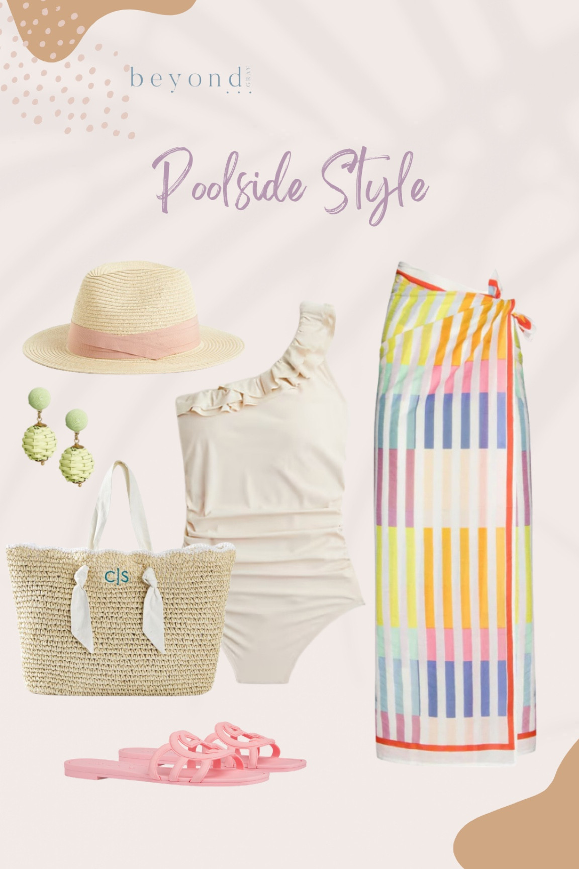 Obsessing over this pool/beach/resort look! I have the swimsuit in a different color and it fits so good! 

#LTKStyleTip #LTKTravel #LTKSwim