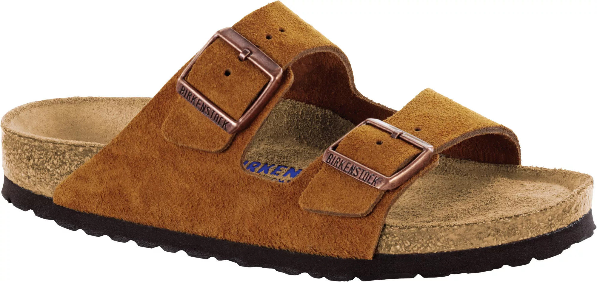 Birkenstock Women's Arizona Soft Footbed Sandals, Brown | Dick's Sporting Goods