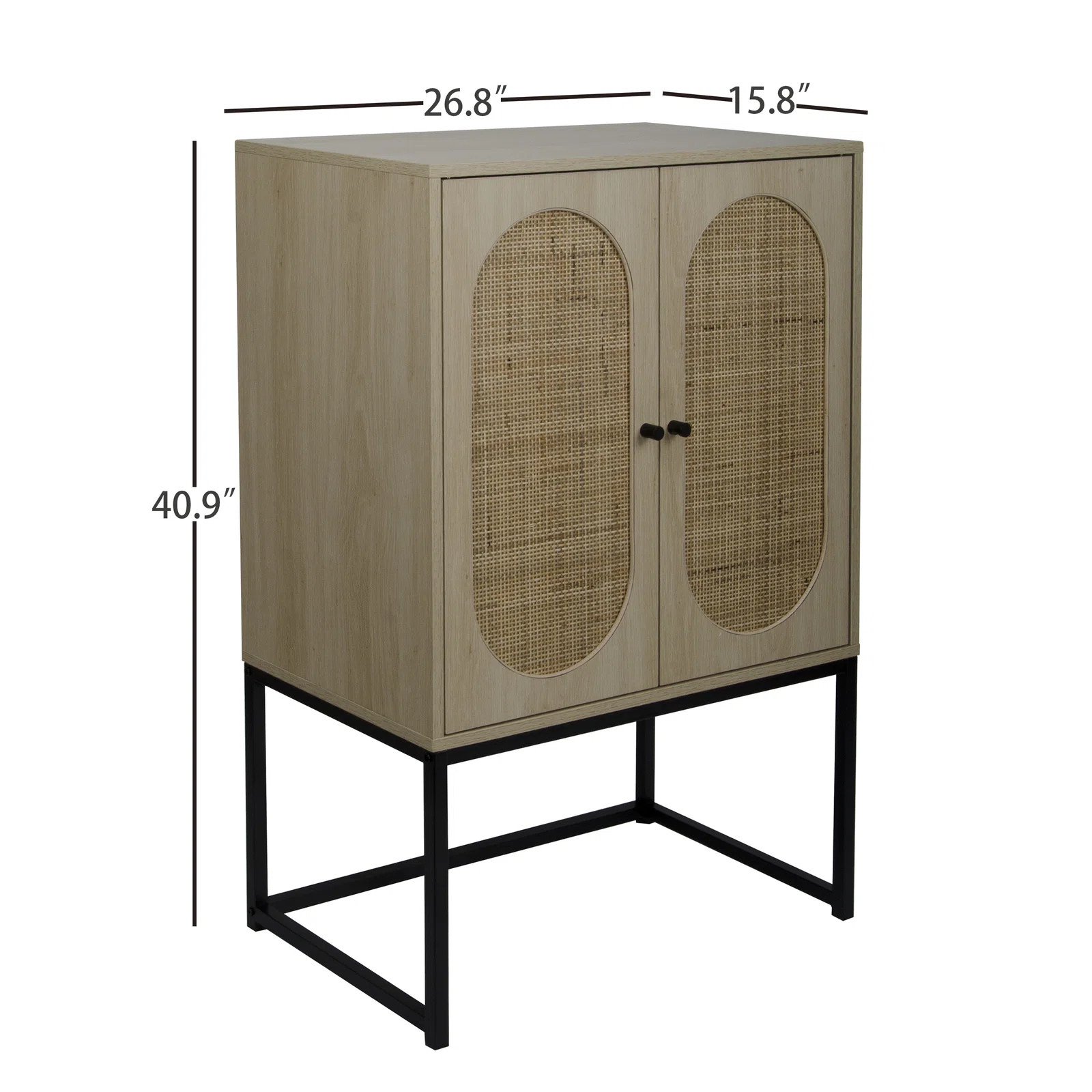 Lindemann 41'' Tall Iron 2 - Door Accent Cabinet | Wayfair North America