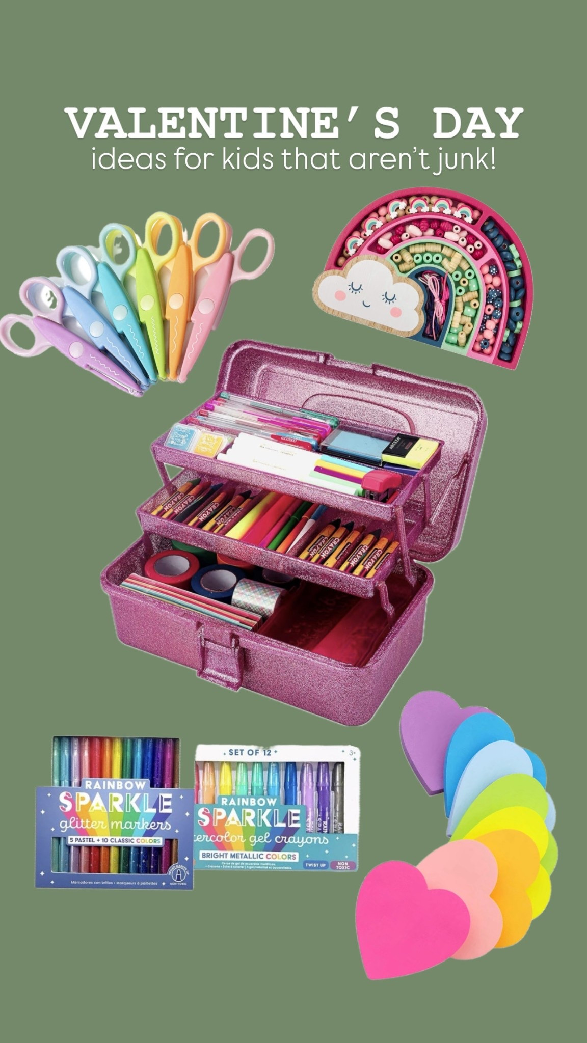 Craft organization all from Amazon! I ordered this box and I’m filling it with craft supplies for the girls. A great idea for Valentine’s Day that isn’t junk!

#LTKKids #LTKmomlife #LTKValentine