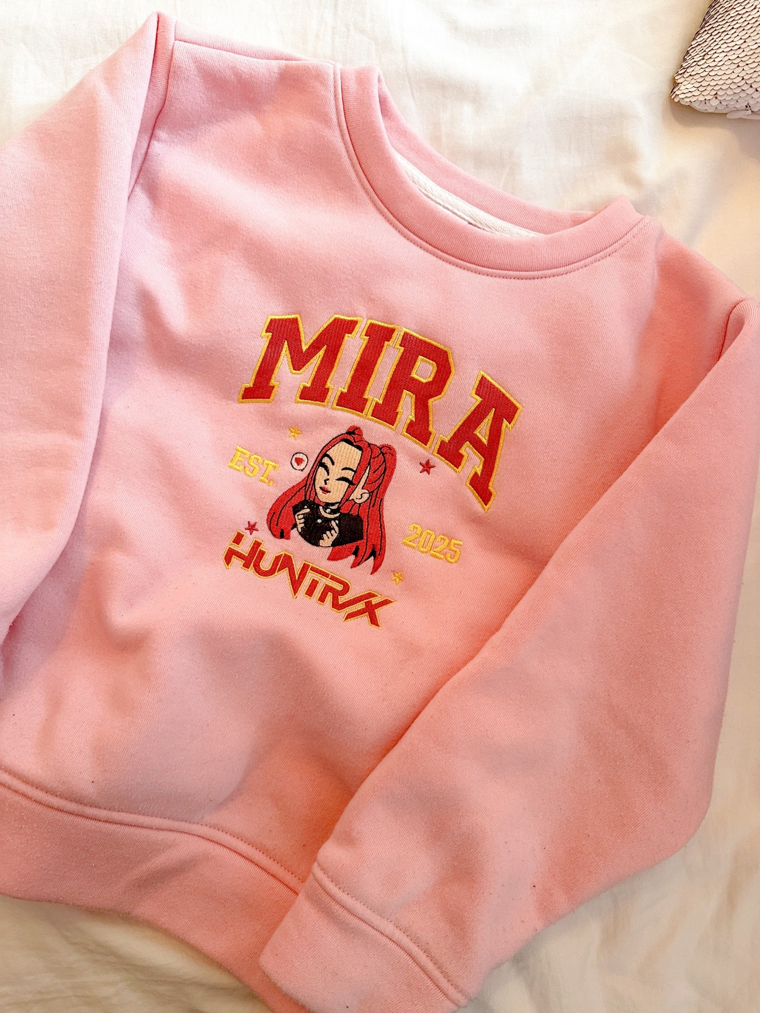 Run for these!!! 60% off and will arrive before Christmas. Excellent quality and super soft. My 5yo is obsessed with hers and I bought three more for all the girls 
#LTKfamily 

Kpop
Kpop demon hunters
Rumi Mira Zoey 

#LTKGiftGuide #LTKFindsUnder100 #LTKKids