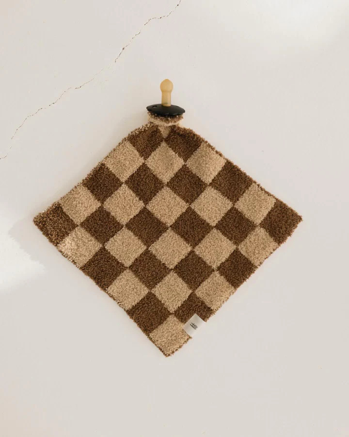 Brown Sugar Checkerboard  | Lovey | Forever French