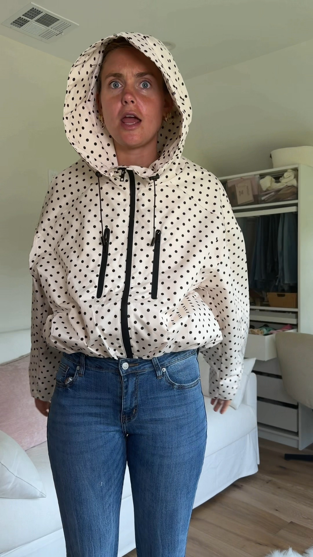Girls, would you wear this windbreaker fall jacket? 🤎🤍

Finding a cute women’s fall jacket is one thing. Finding one that has an oversized fit so taller girls don’t feel like they outgrew the sleeves in middle school is another. This windbreaker has that roomy, relaxed shape I LOVE on a tall frame, and it’s waterproof, windproof, and stain resistant too. ✨

The polka dots are such a fun statement for rainy days, while the mocha brown is giving effortless fall girl. This is the kind of jacket I’d throw over jeans or leggings when the weather can’t make up its mind.

Comment SHOP and I’ll send you the jacket in your DMs. 💌

https://liketk.it/6kM1T

Follow @kristinanicoletall for tall girl fashion, women’s fall outfits, and wardrobe finds that actually work for long arms and long legs.

tallgirlstyle tallgirlfashion tallwomen tallgirls tallgirlapproved womensfashion fallfashion falloutfits womensfallfashion rainjacket windbreaker womensjackets longarms tallgirloutfits wardrobefinds @amazon
