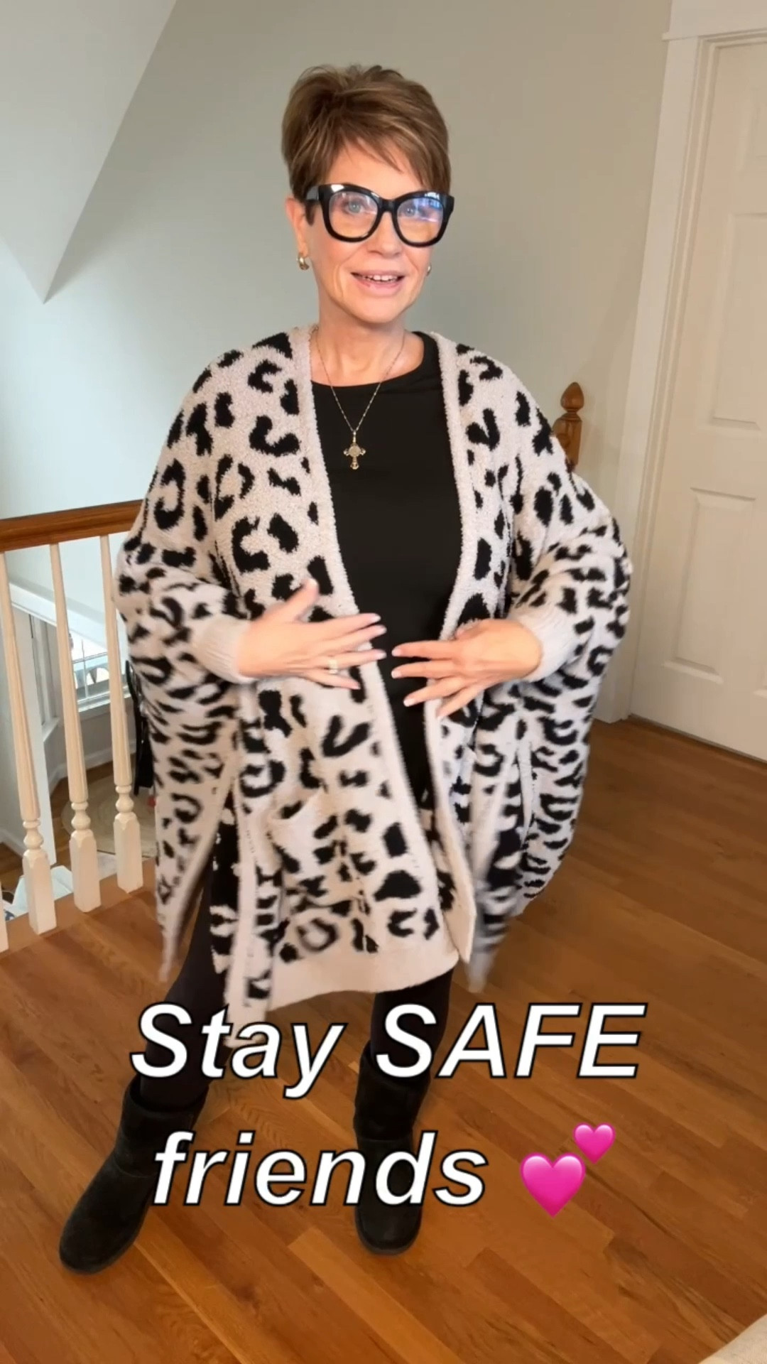 Wearing my favorite things on repeat during this Georgia ice storm ❄️
Leggings, a layering tee, cozy Uggs, and my oh-so-soft leopard wrap.
Comfortable, warm, and easy — exactly how I like it.
All linked here 🤍

#LTKMidsize #LTKootd #LTKOver40