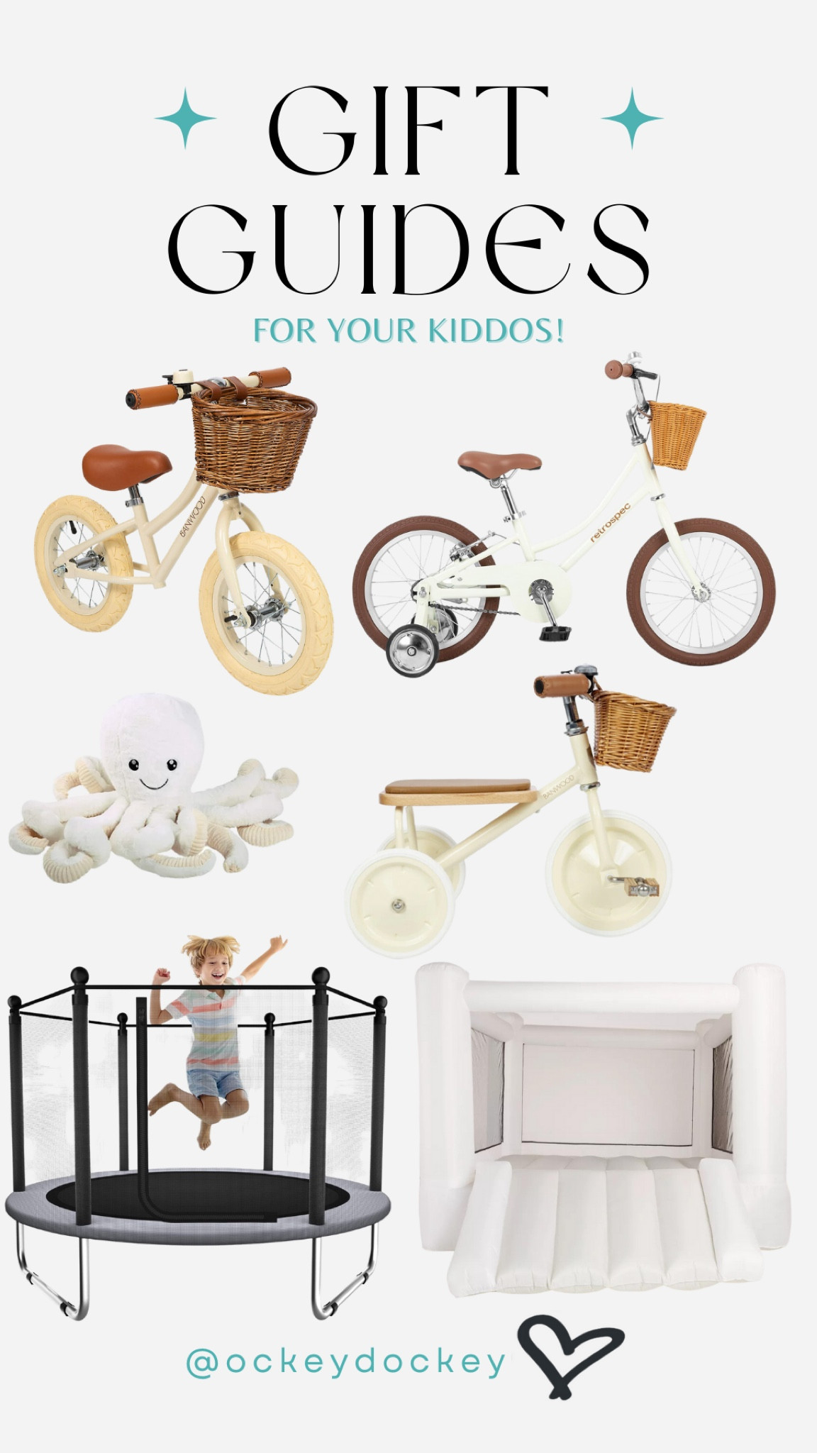 Gift guide for your kids! Toddler bike and kids bike! Mini trampoline was a hit for our boys  

#LTKGiftGuide #LTKHoliday #LTKSeasonal