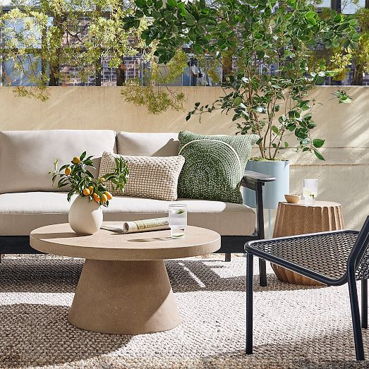 Woven Honeycomb Indoor/Outdoor Rug | West Elm (US)