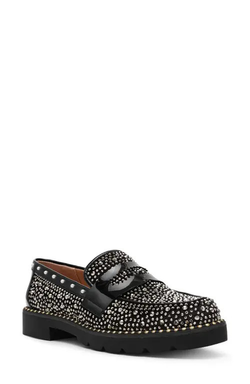 Betsey Johnson Lydia Loafer in Black at Nordstrom, Size 5.5 | Nordstrom