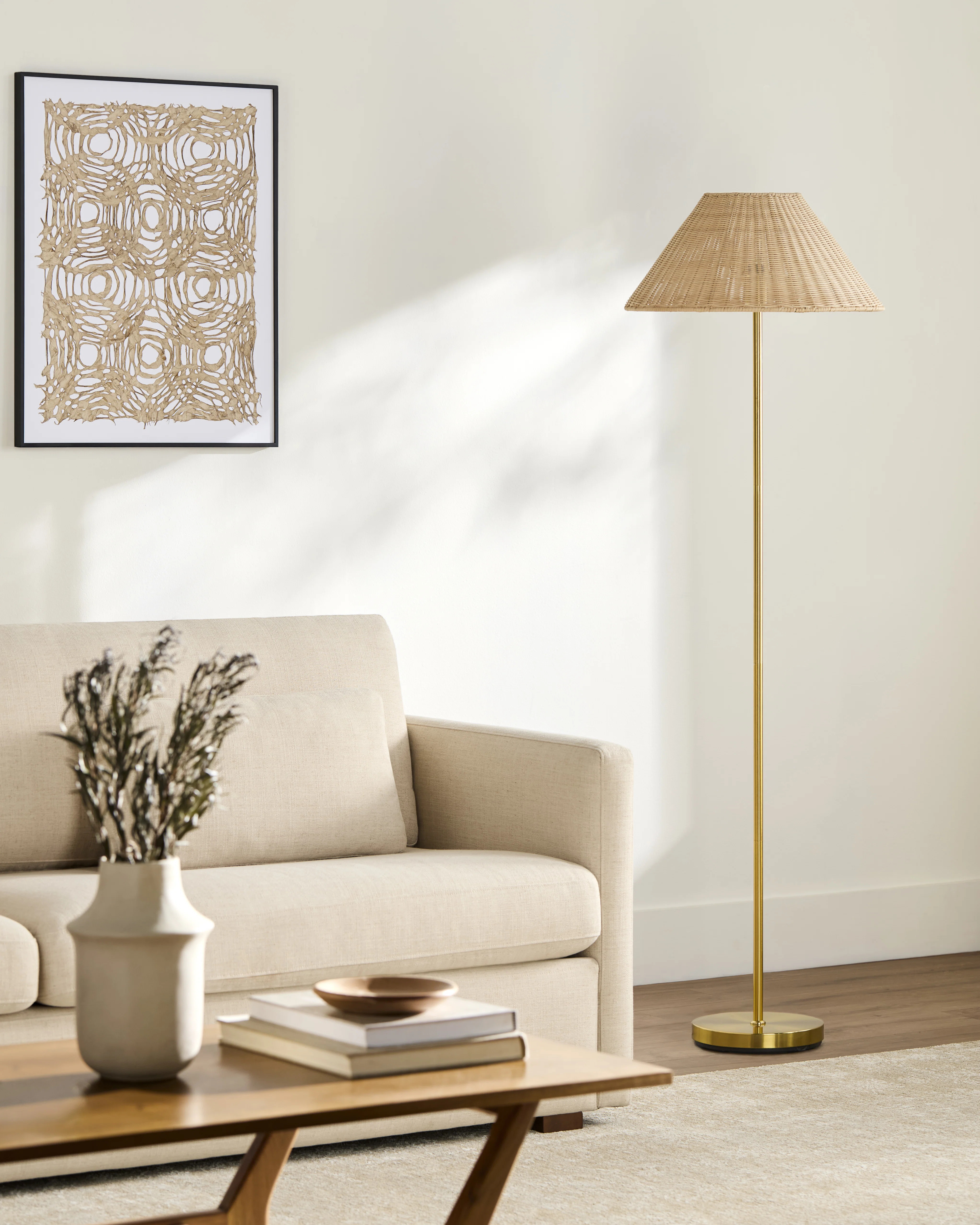 Baldwyn Accent Floor Lamp | Wayfair North America