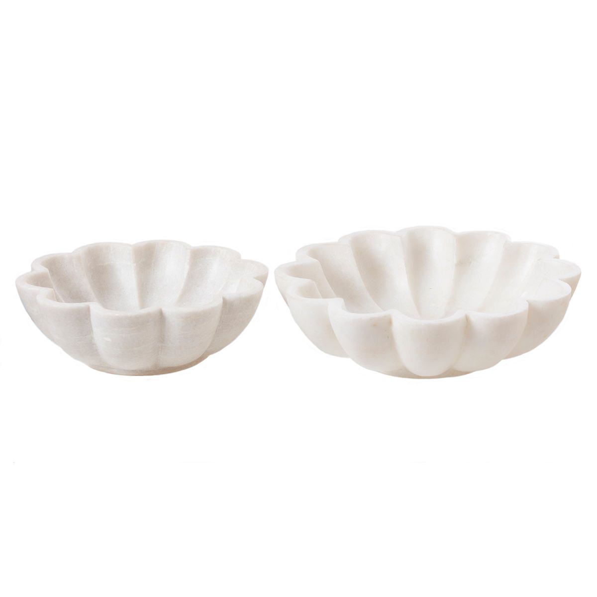 Nali Marble Bowl/Set Of 2 | Furniture | Annie Selke