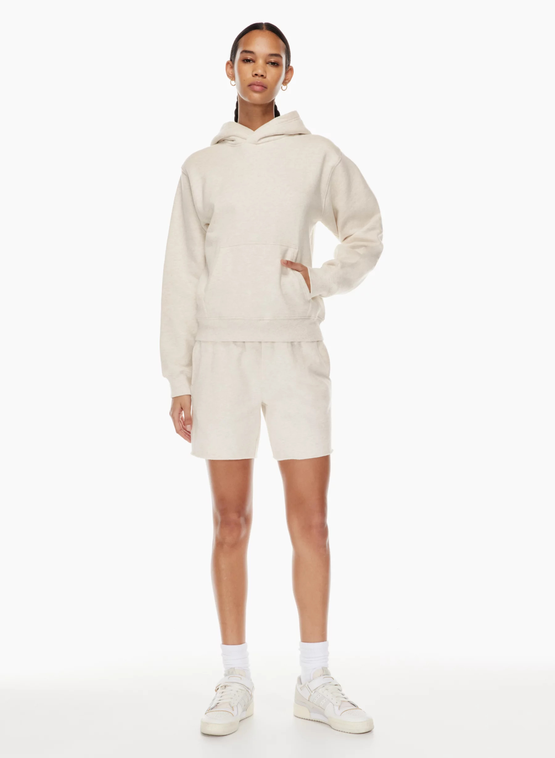 COZY FLEECE PERFECT HOODIE | Aritzia