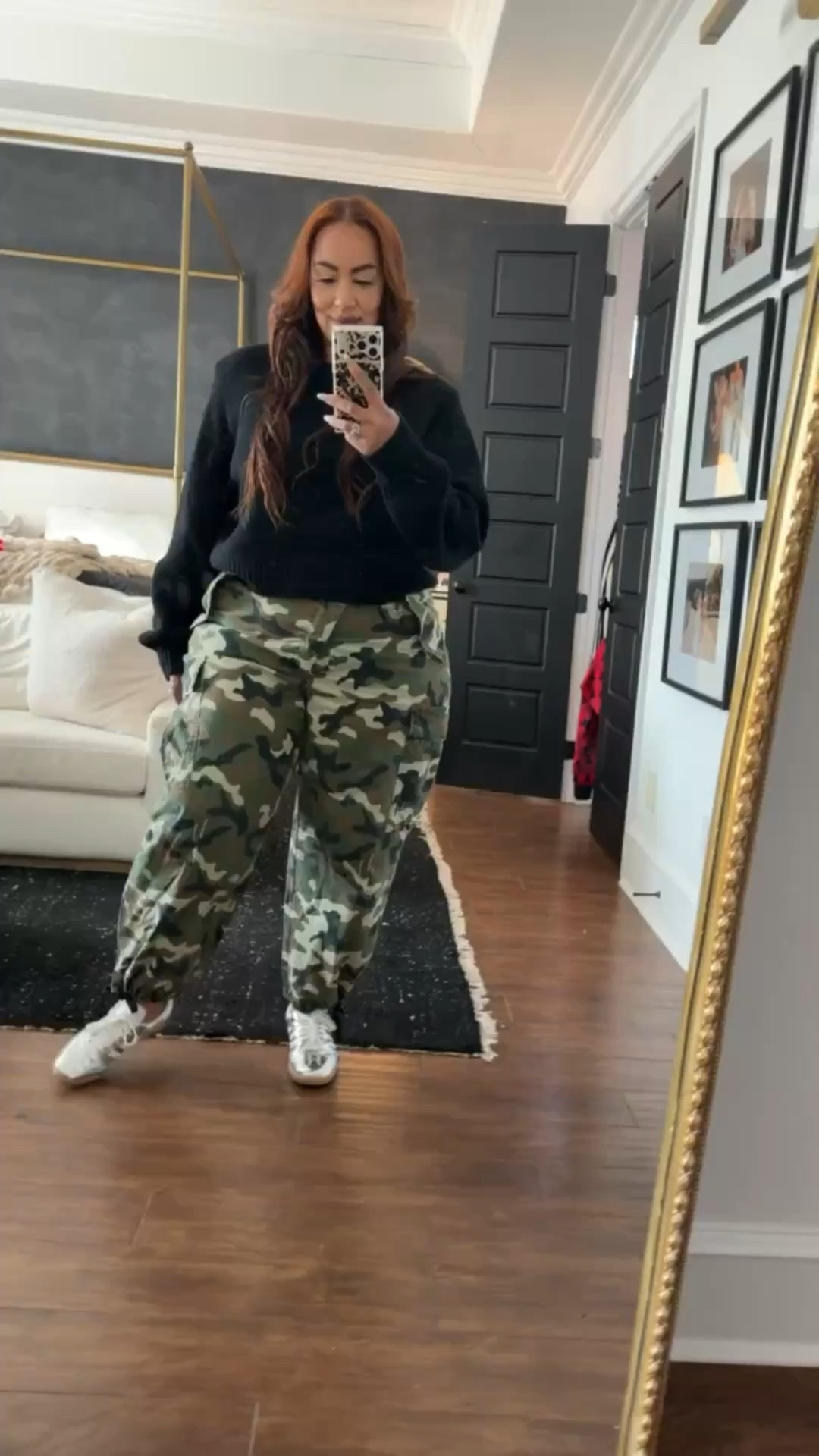 Off duty but still on brand 🖤

#LTKMidsize #LTKootd