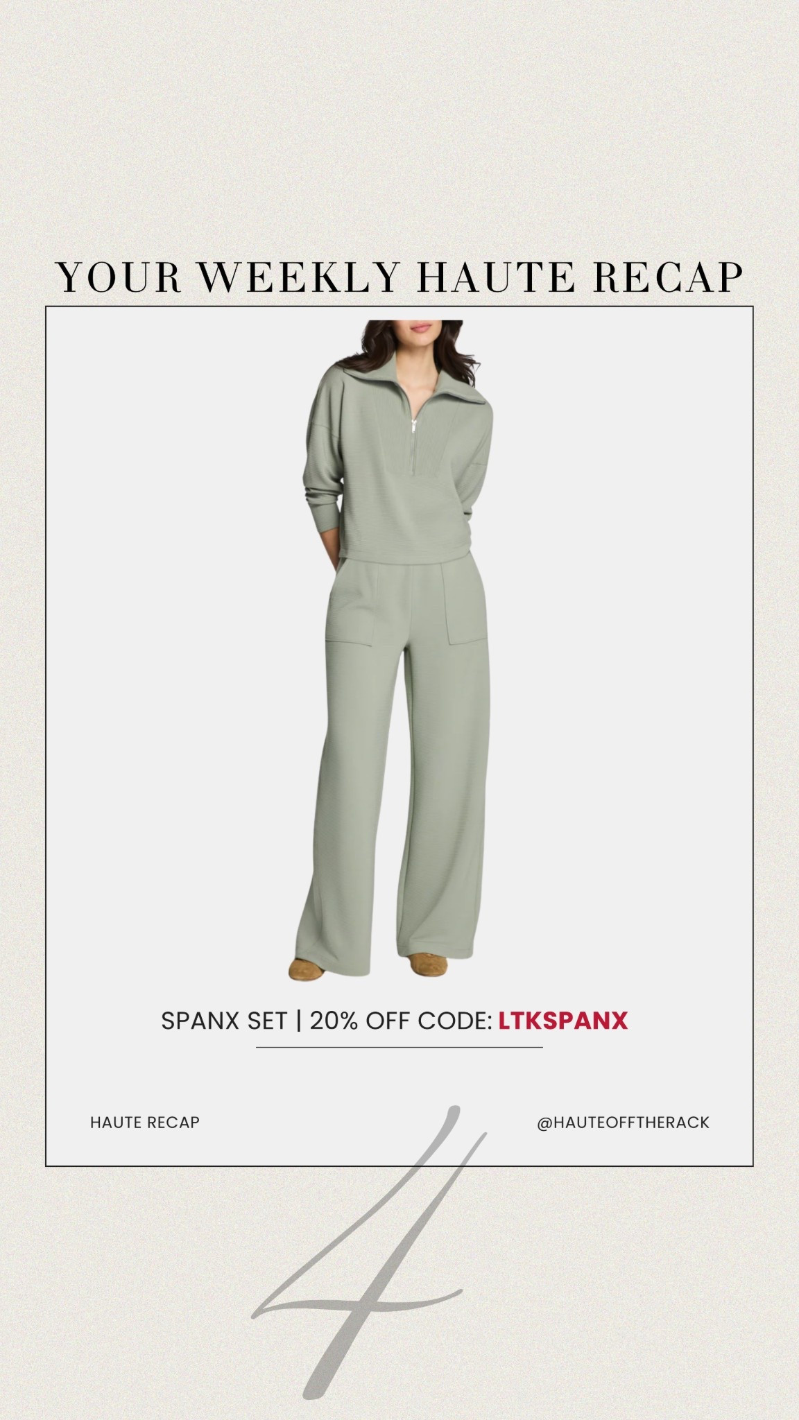 ICYMI: resharing a few things you might have missed last week!

LTK SPRING SALE IS HERE!
Take 20% OFF Spanx with code LTKSPANX

Linking to more Spanx styles below! 

 #spanx  #pullover #loungewear #widelegpants #casualoutfit #jumpsuit #matchingset



#LTKSpringSale #LTKPetite #LTKSaleAlert