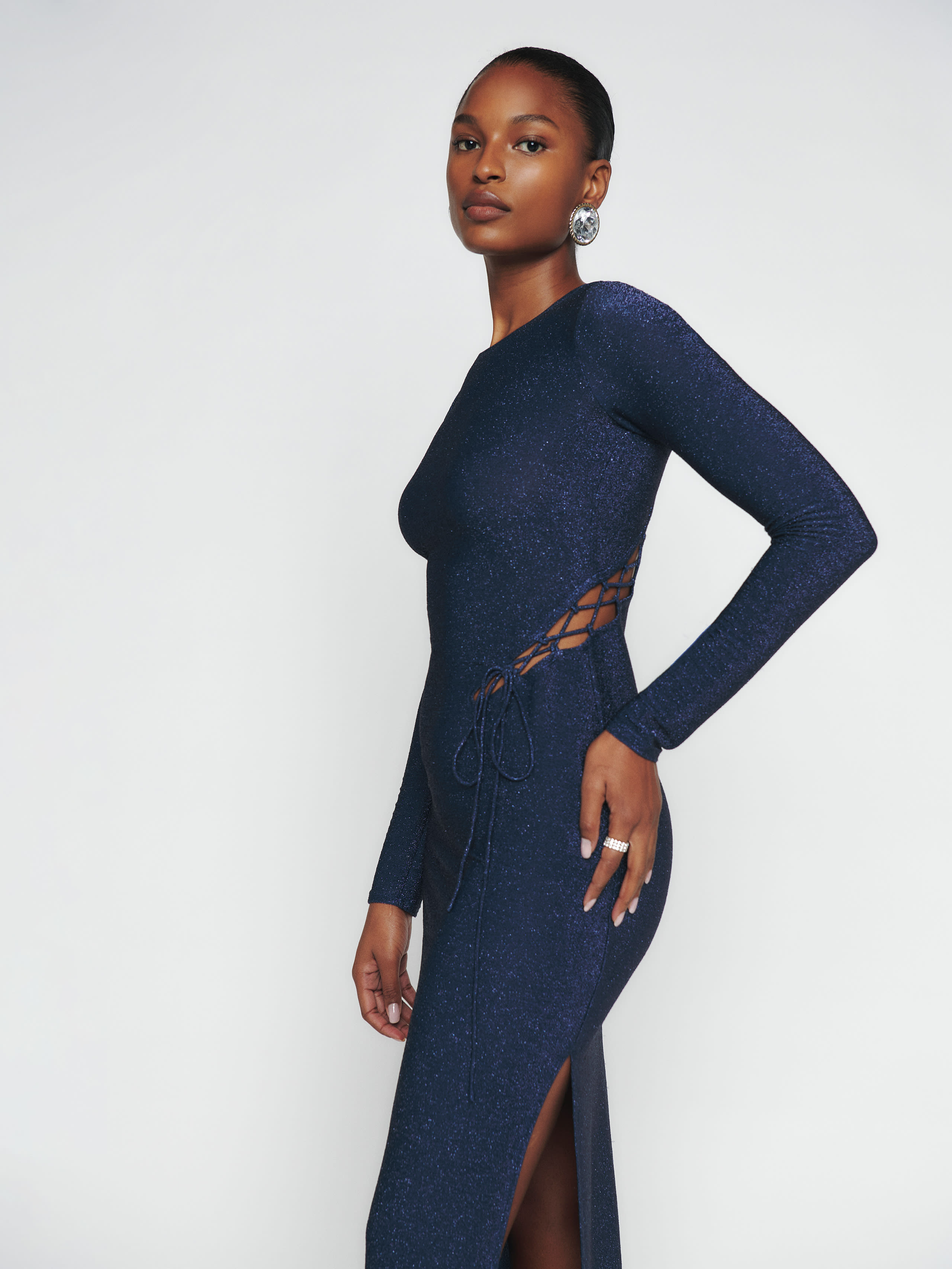 kinsey knit dress reformation Kinsey Knit Dress